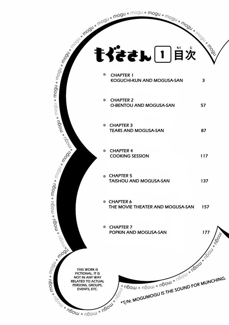 Mogusa-san Chapter 1 page 3