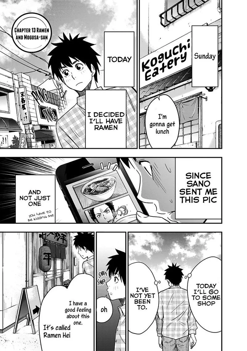 Mogusa-san Chapter 13 page 1