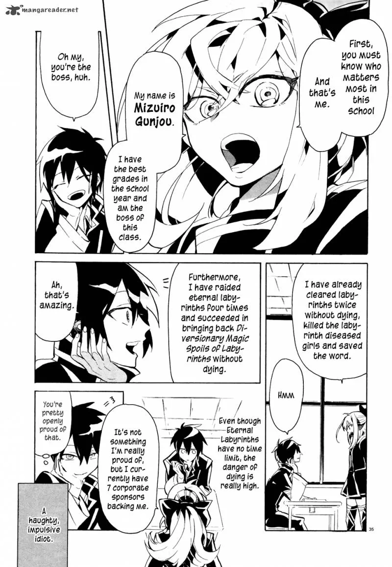 Mokushiroku Alice Chapter 1 page 34