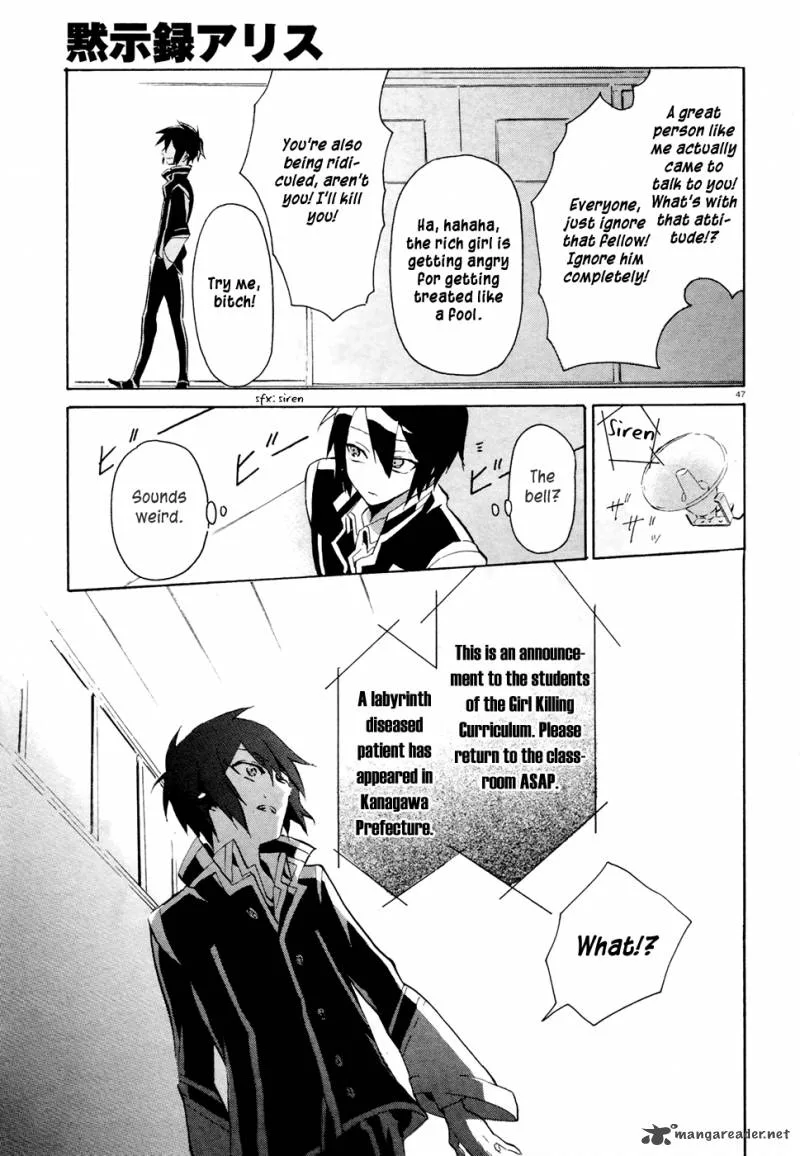 Mokushiroku Alice Chapter 1 page 45