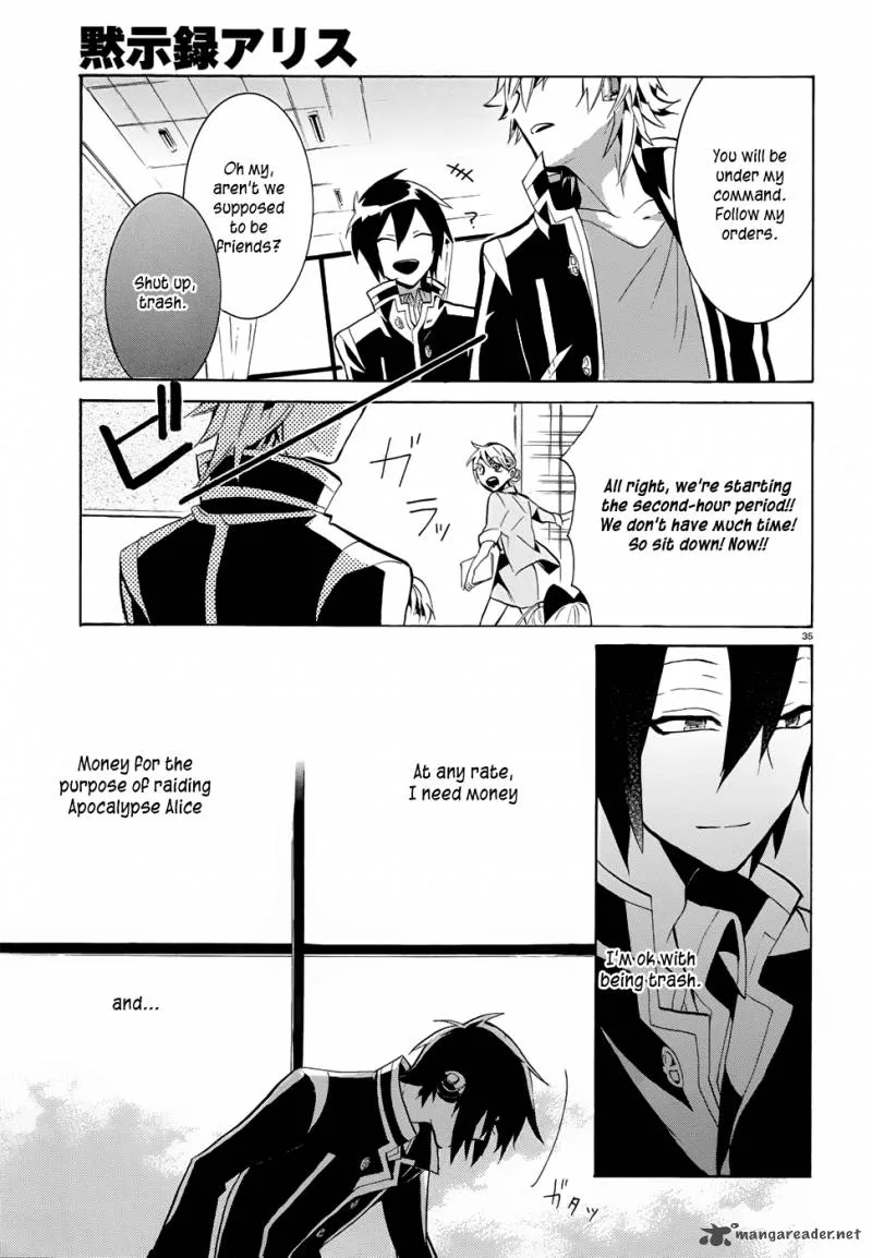 Mokushiroku Alice Chapter 2 page 36