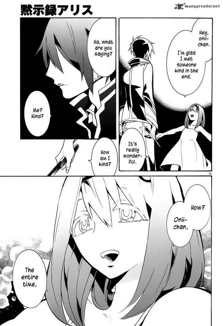 Mokushiroku Alice Chapter 7 page 37