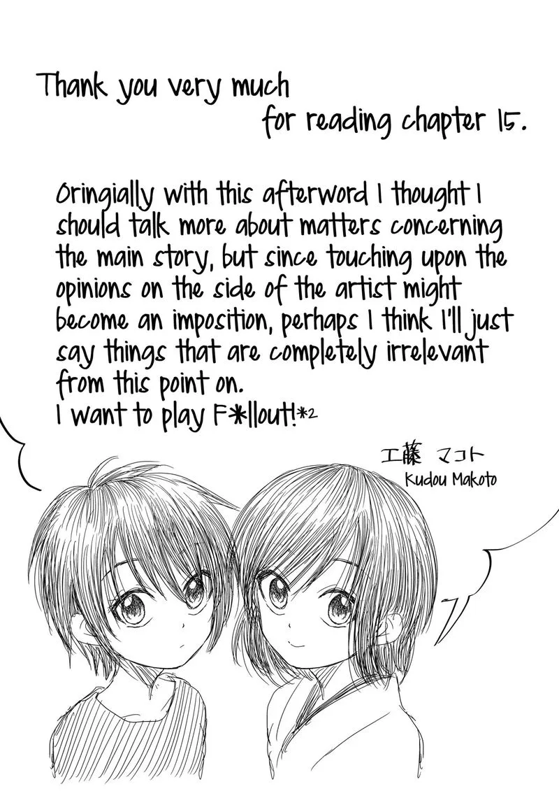 Mokuyoubi wa Kimi to Nakitai. Chapter 15 page 16