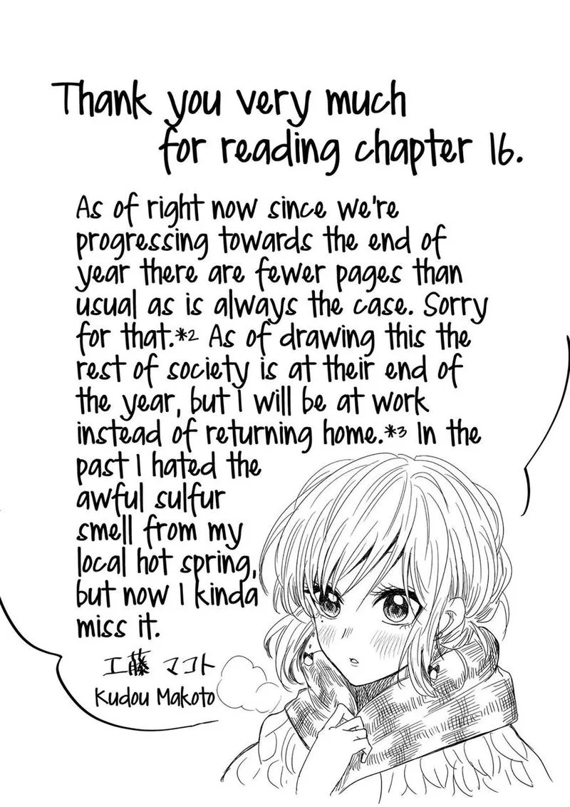 Mokuyoubi wa Kimi to Nakitai. Chapter 16 page 13