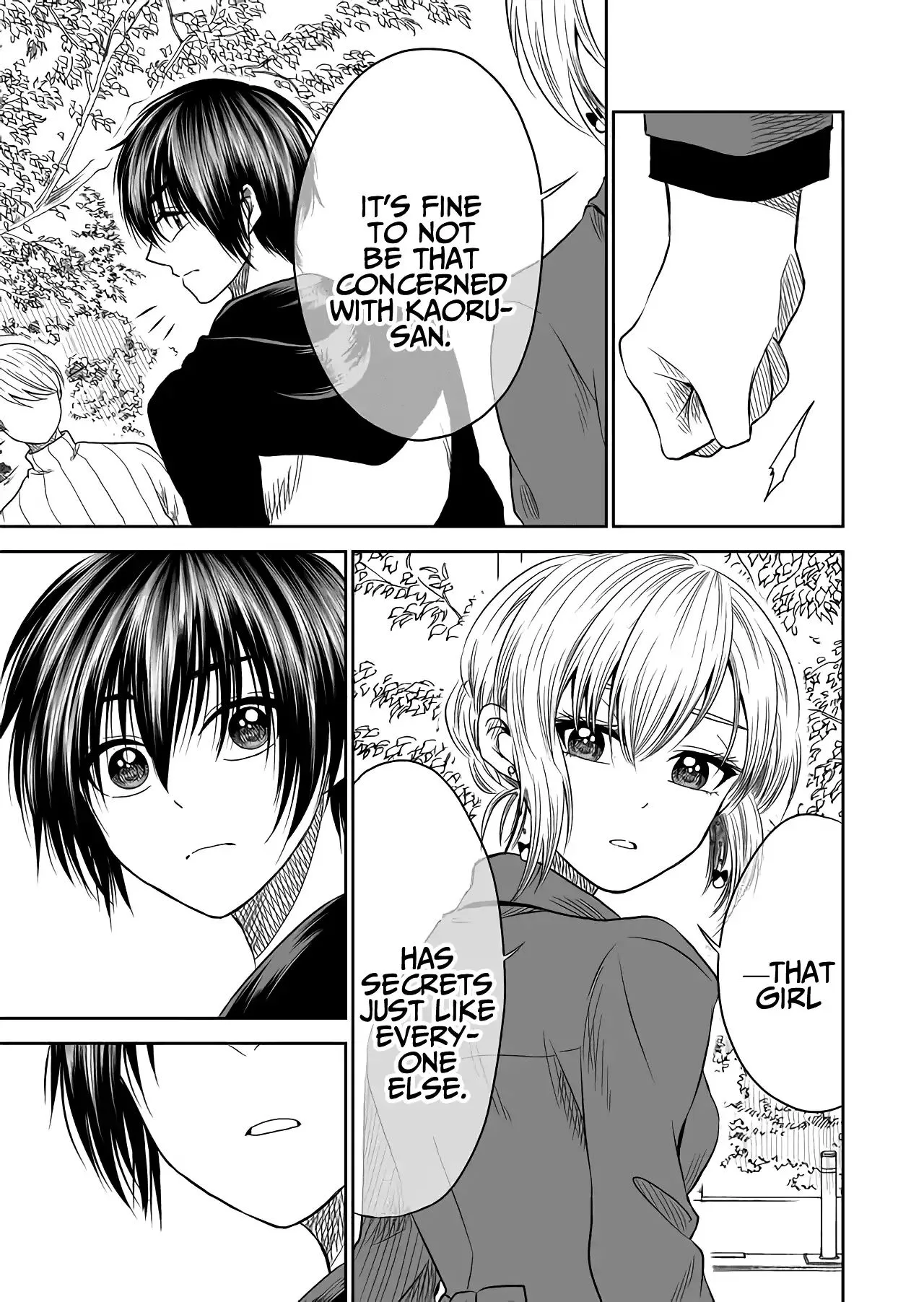 Mokuyoubi wa Kimi to Nakitai. Chapter 18 page 11