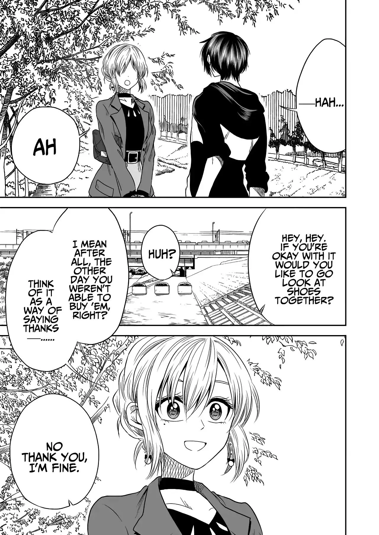 Mokuyoubi wa Kimi to Nakitai. Chapter 18 page 9