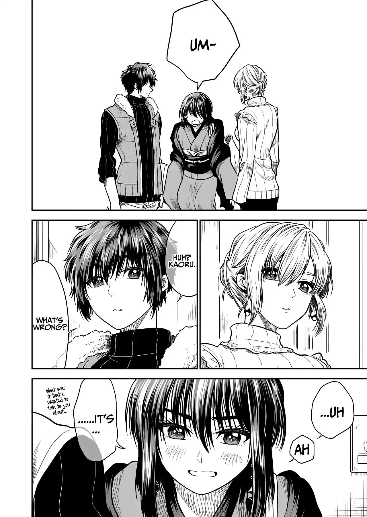 Mokuyoubi wa Kimi to Nakitai. Chapter 21 page 4