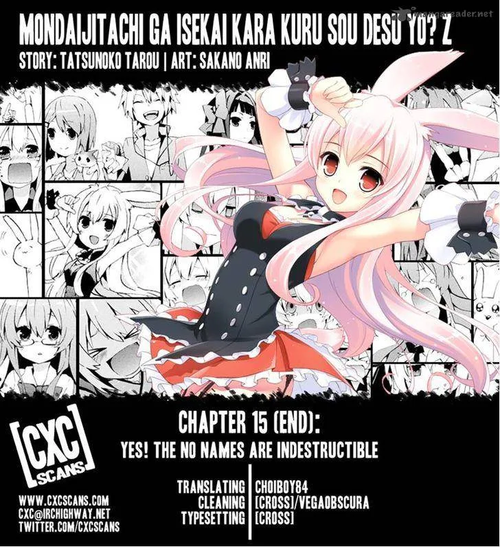 Mondaijitachi ga Isekai kara Kuru sou desu yo? Z Chapter 15 page 34