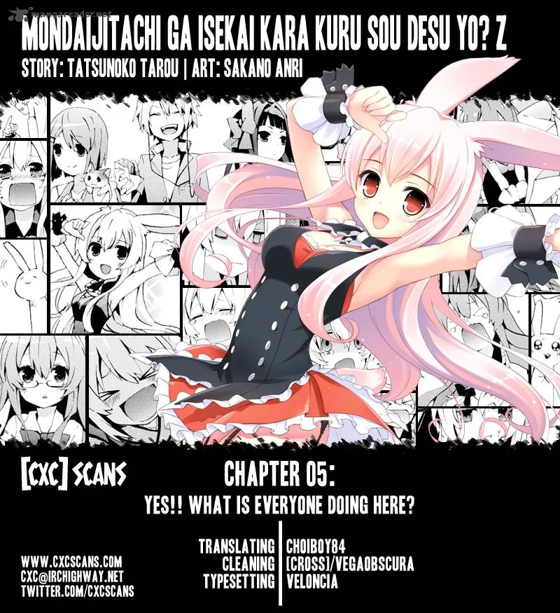 Mondaijitachi ga Isekai kara Kuru sou desu yo? Z Chapter 5 page 1