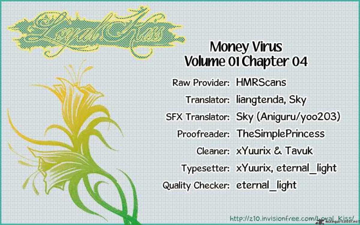 Money Virus Chapter 4 page 1