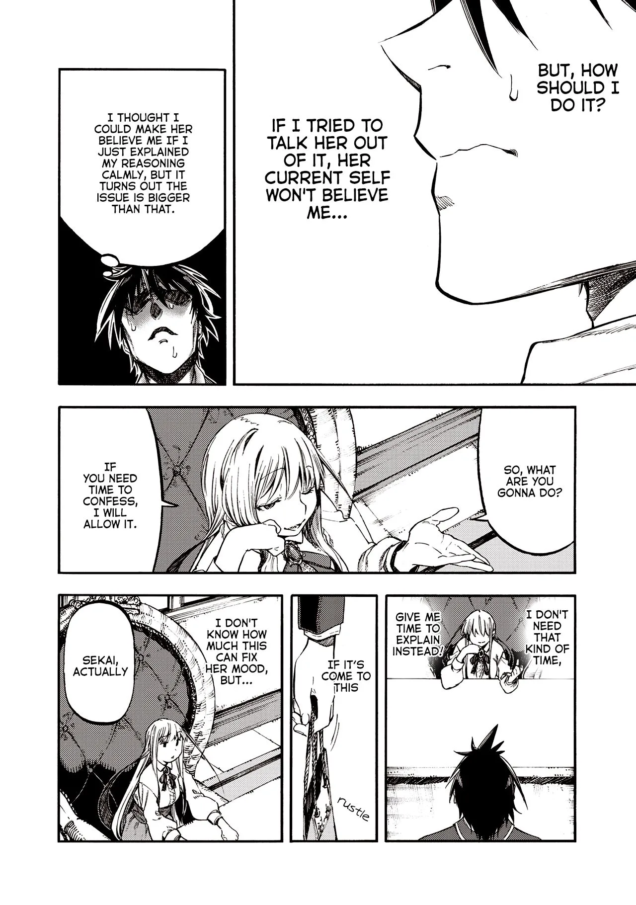 Monku no Tsukeyou ga Nai Rabukome Chapter 37 page 10