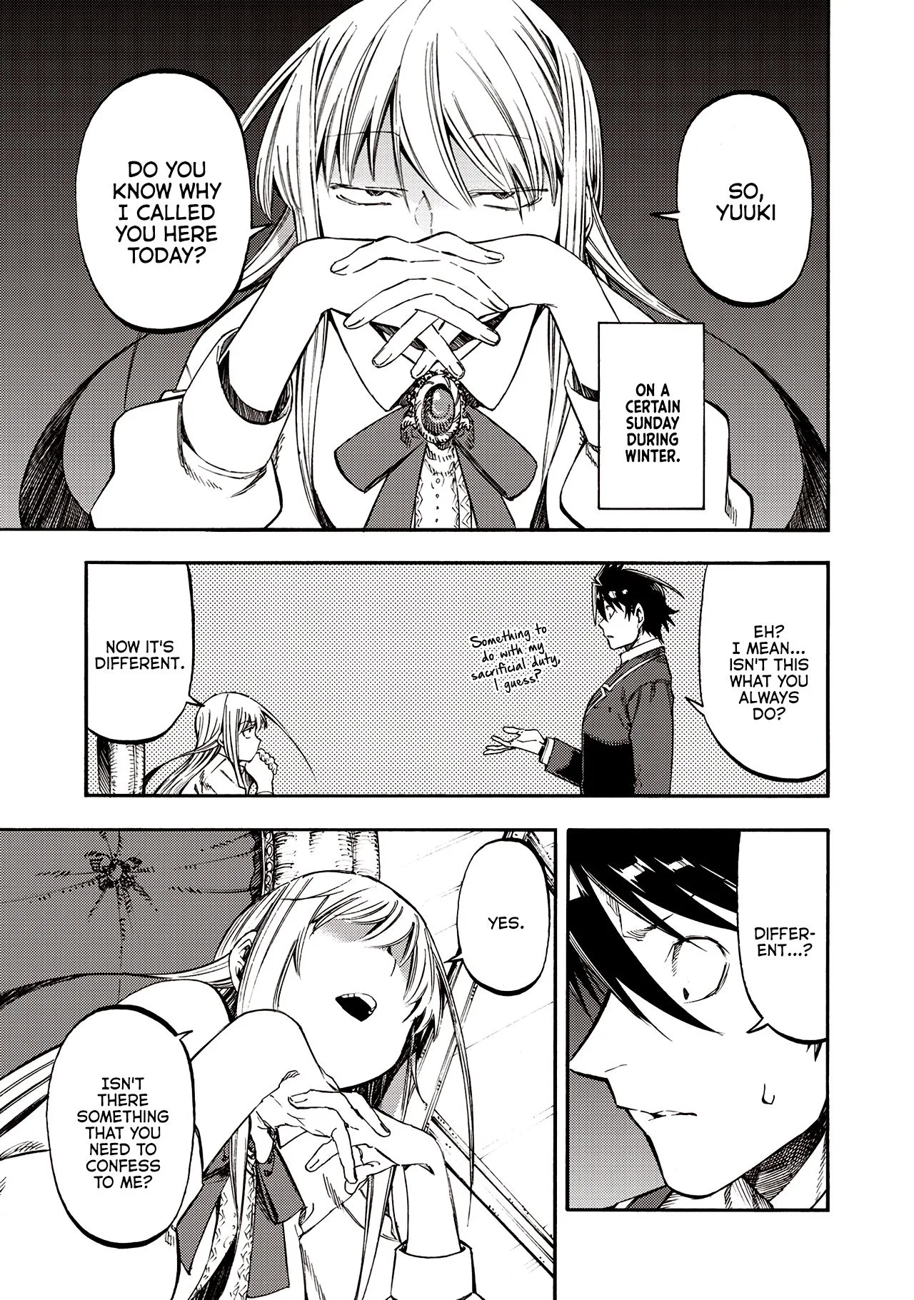 Monku no Tsukeyou ga Nai Rabukome Chapter 37 page 3