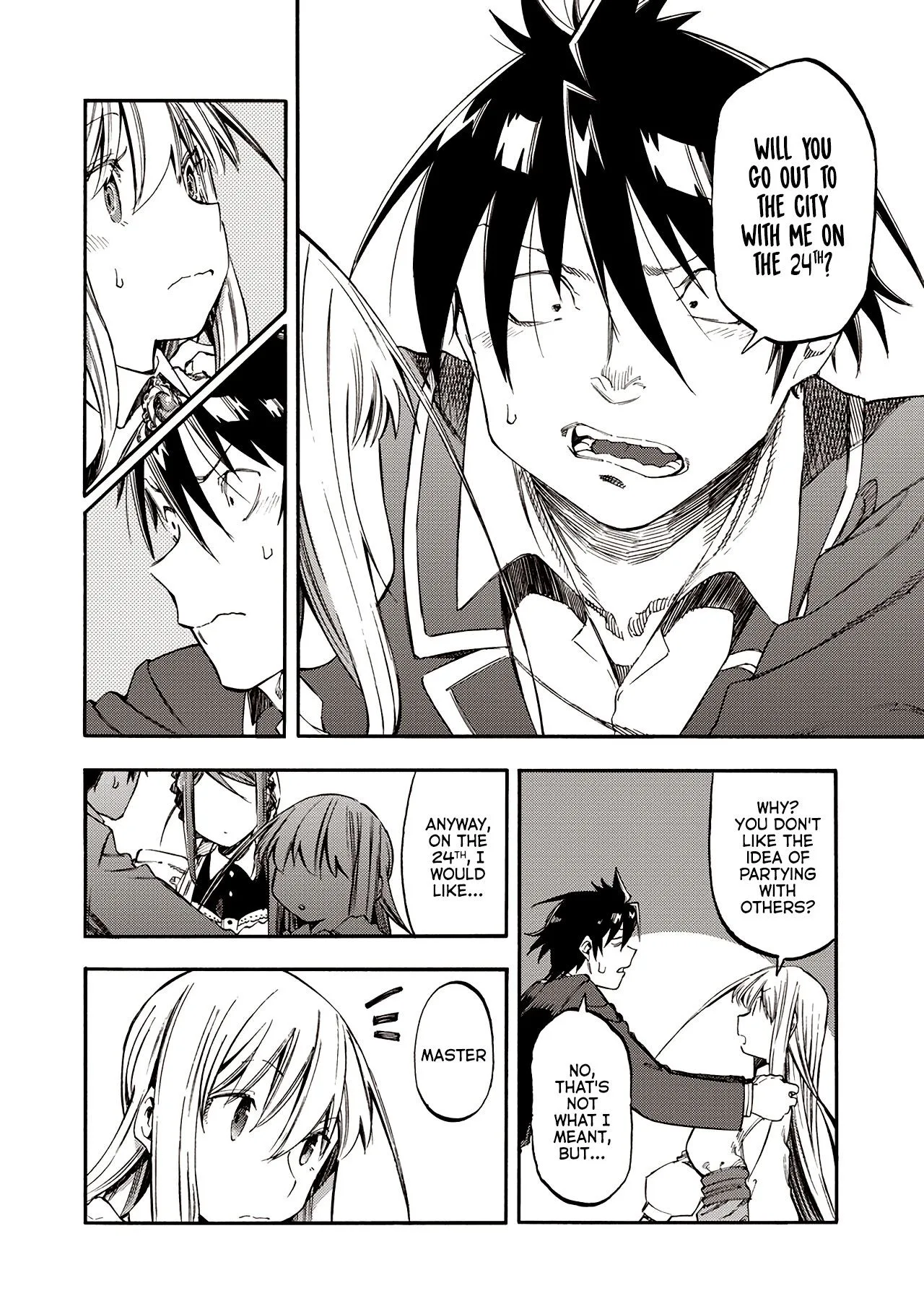 Monku no Tsukeyou ga Nai Rabukome Chapter 38 page 8