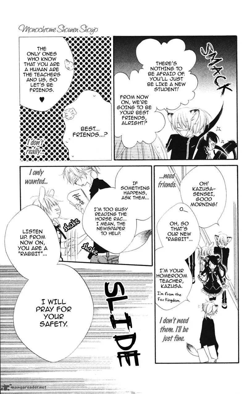 Monokuro Shounen Shoujo Chapter 1 page 16