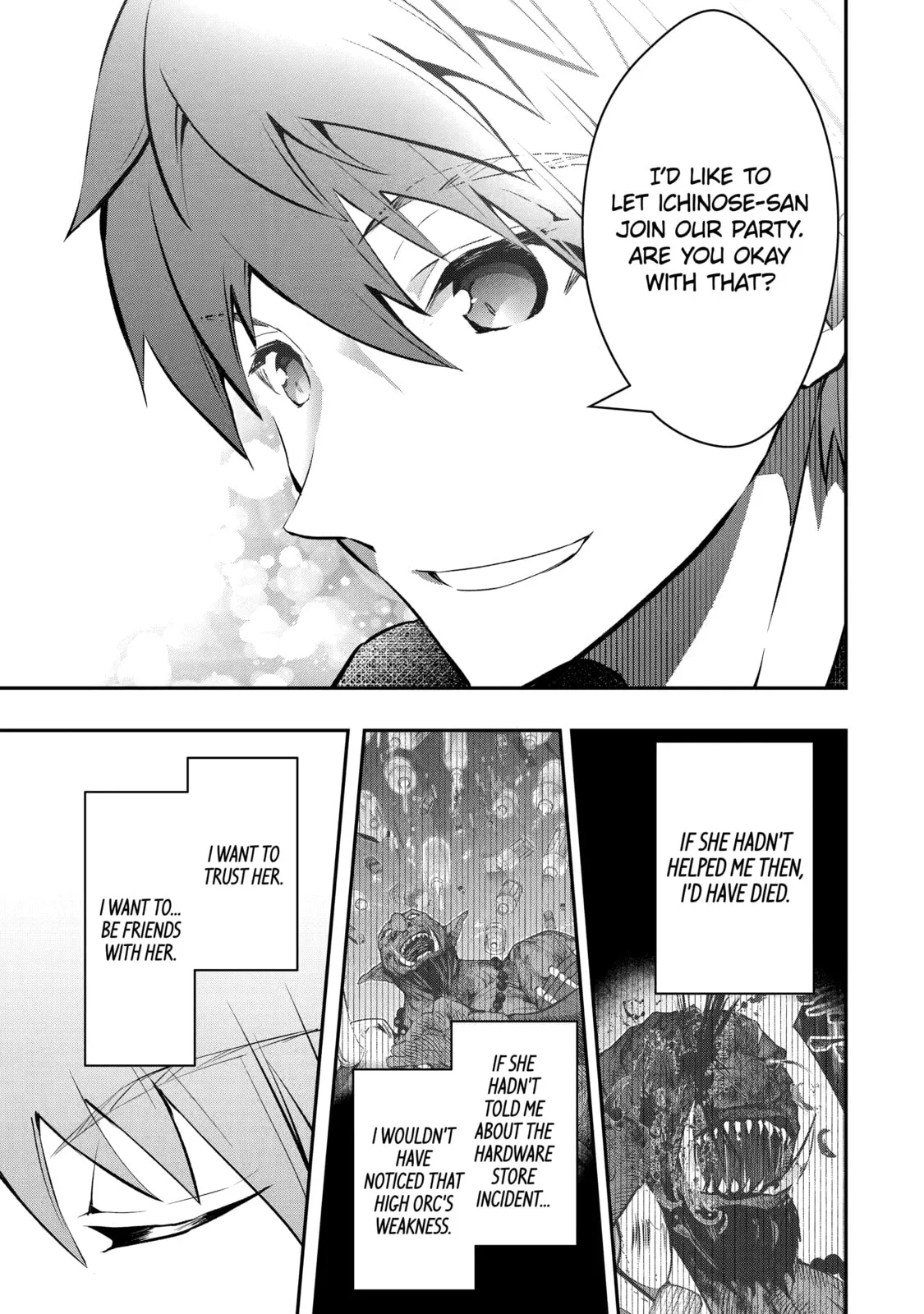 Monster ga Afureru Sekai ni Natta node, Suki ni Ikitai to Omoimasu Chapter 11 page 43