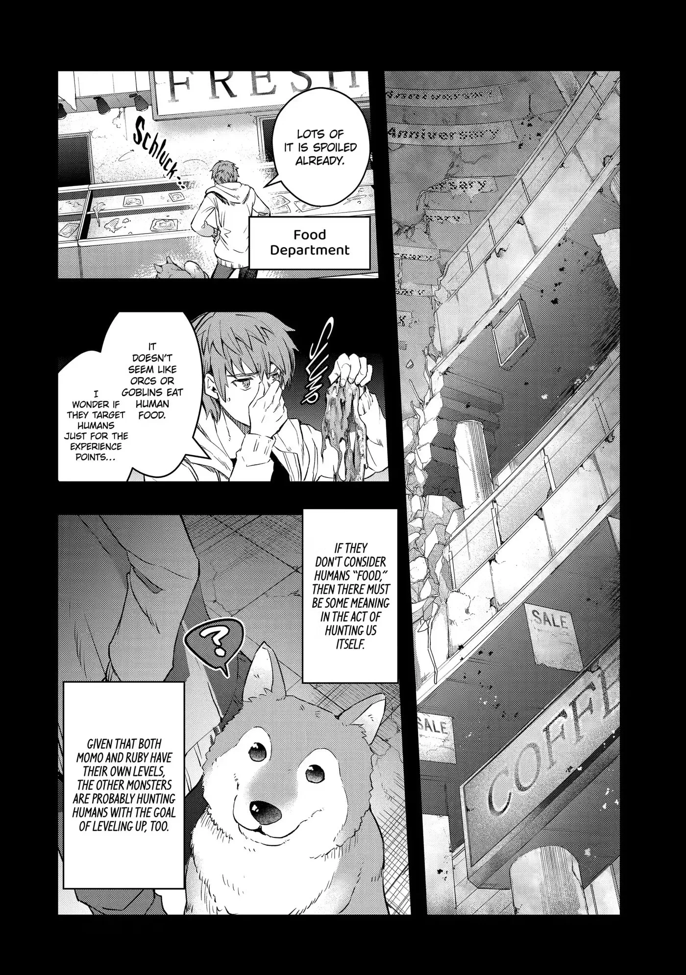 Monster ga Afureru Sekai ni Natta node, Suki ni Ikitai to Omoimasu Chapter 12.1 page 14
