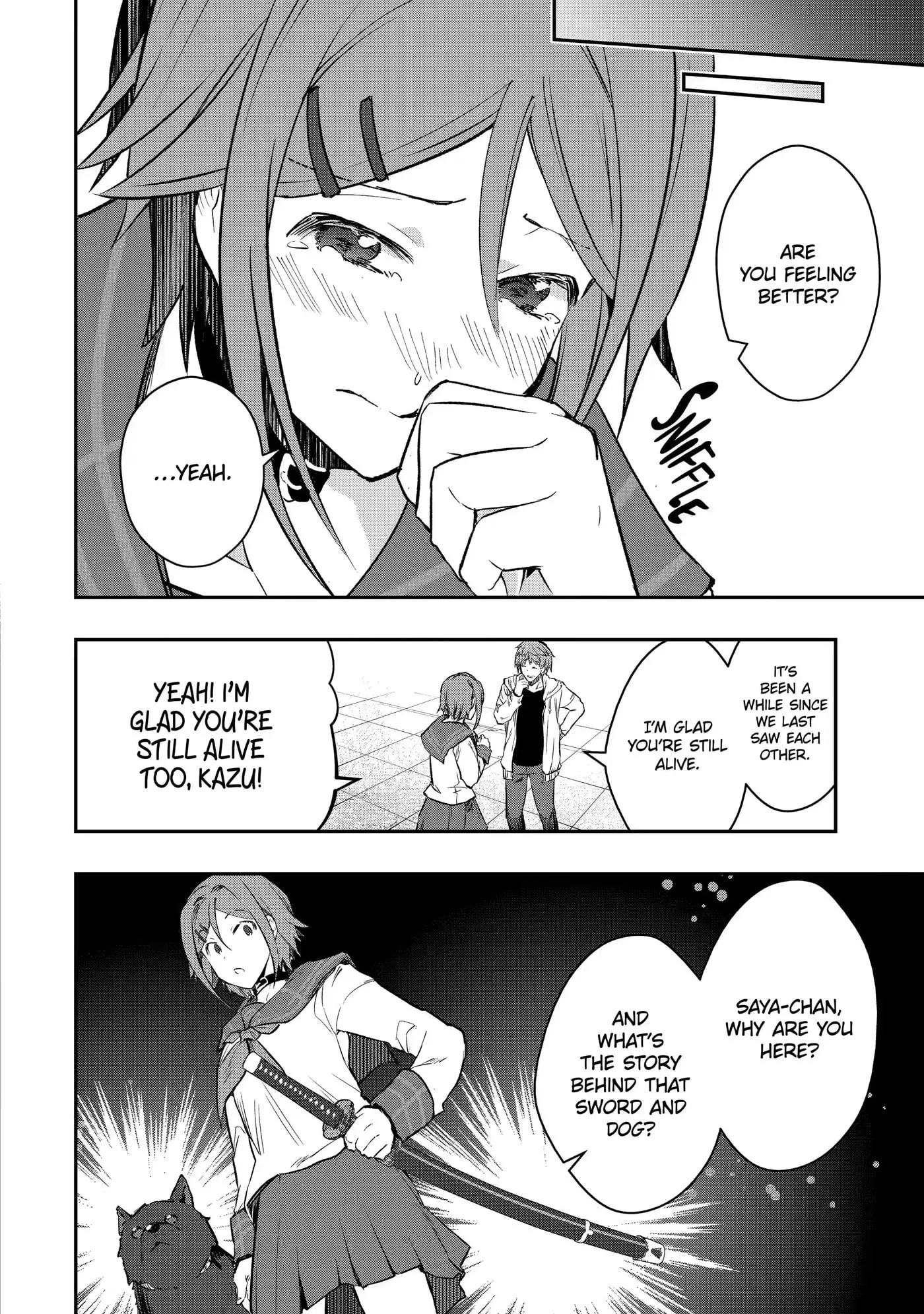 Monster ga Afureru Sekai ni Natta node, Suki ni Ikitai to Omoimasu Chapter 13.2 page 1