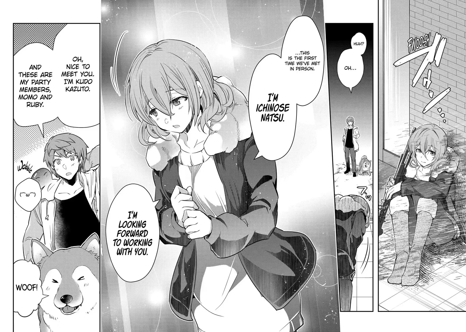 Monster ga Afureru Sekai ni Natta node, Suki ni Ikitai to Omoimasu Chapter 14.1 page 3