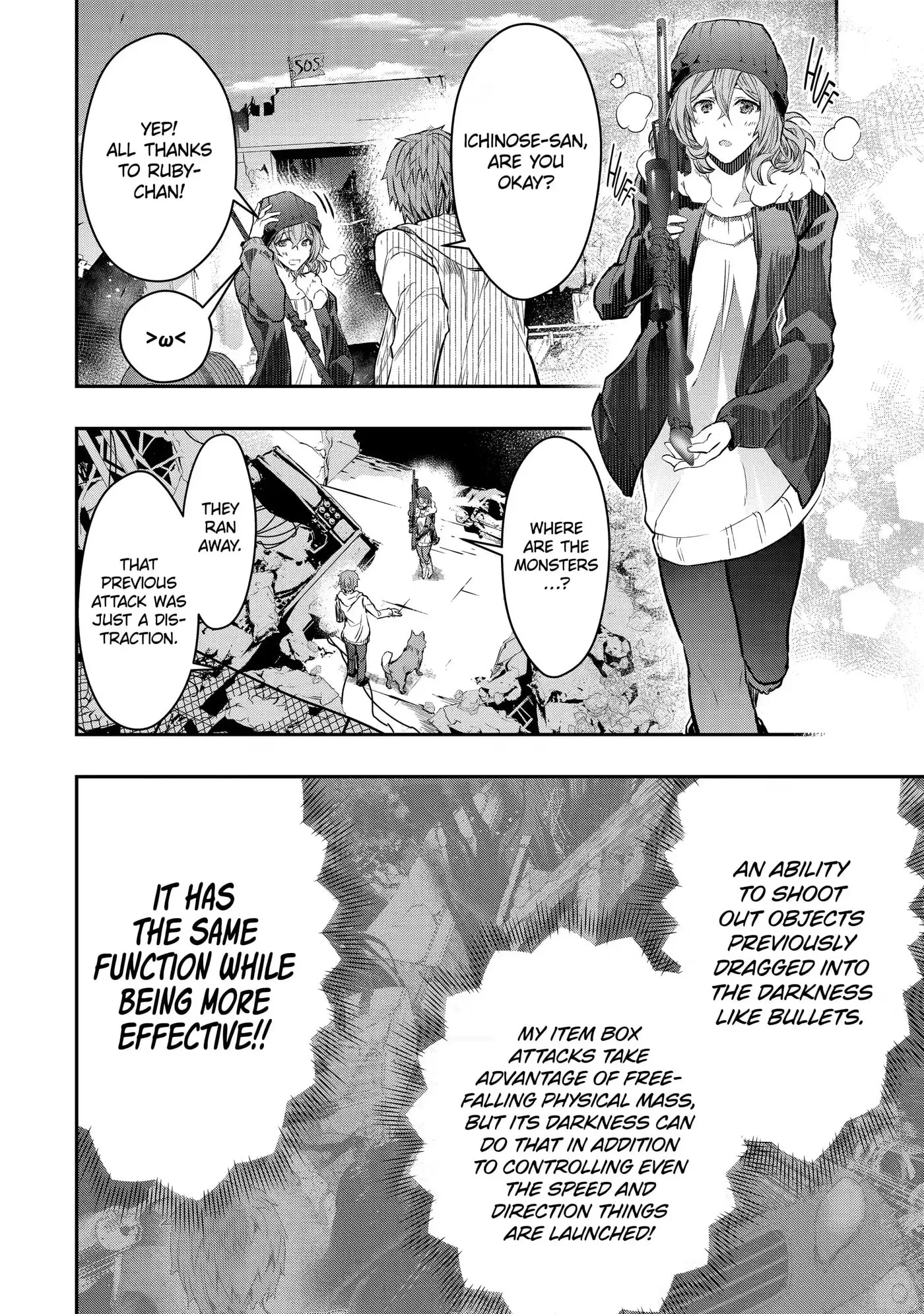 Monster ga Afureru Sekai ni Natta node, Suki ni Ikitai to Omoimasu Chapter 16.1 page 9