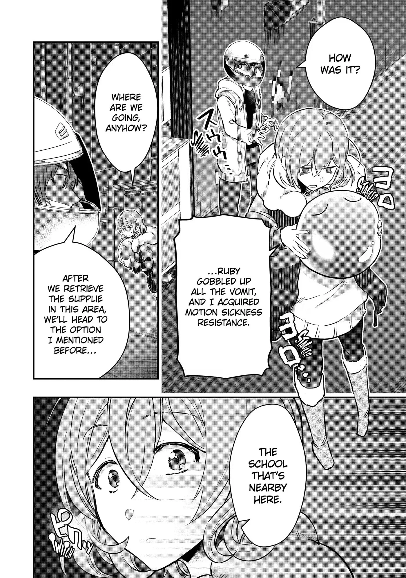 Monster ga Afureru Sekai ni Natta node, Suki ni Ikitai to Omoimasu Chapter 17.3 page 3
