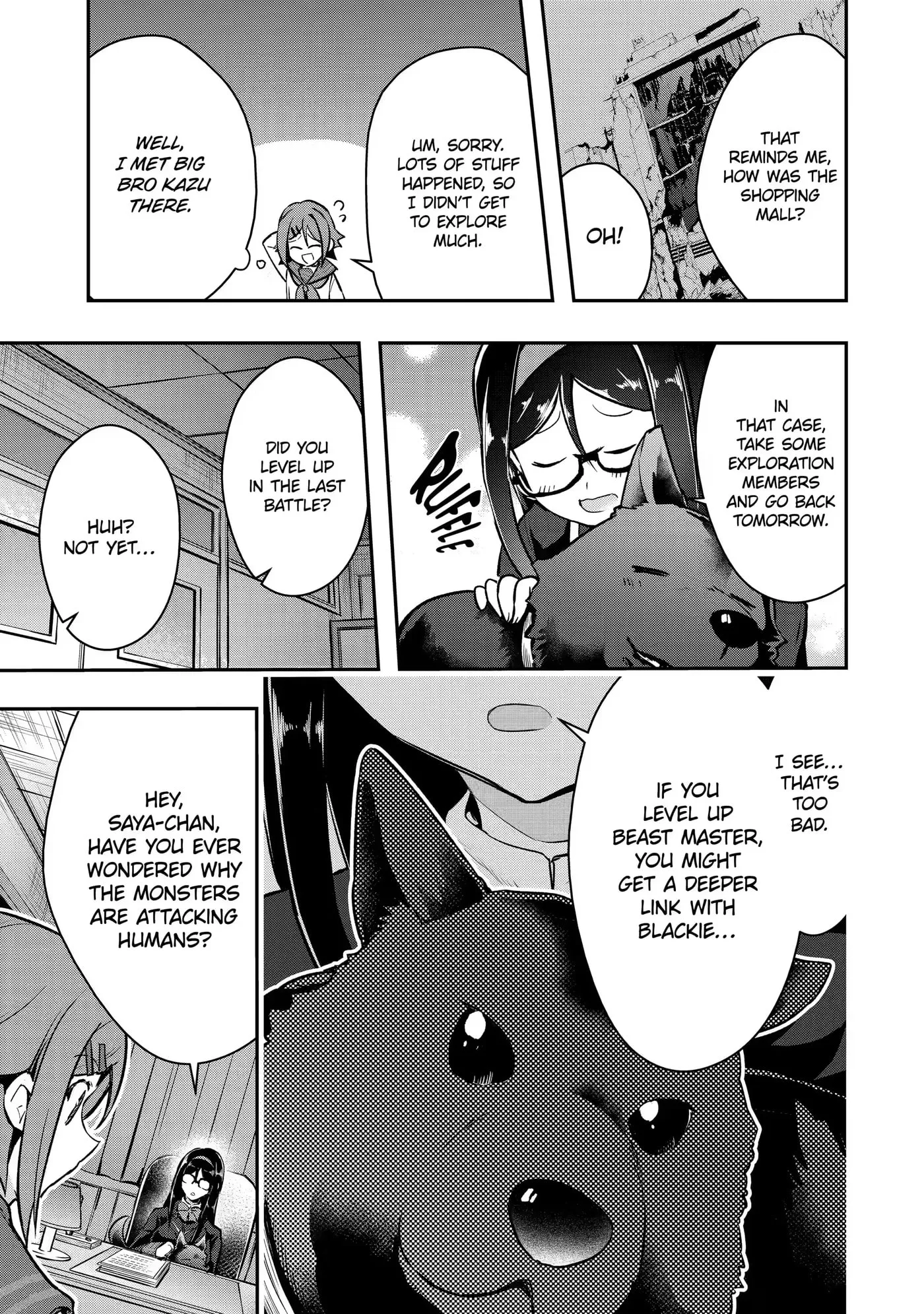 Monster ga Afureru Sekai ni Natta node, Suki ni Ikitai to Omoimasu Chapter 19.1 page 9