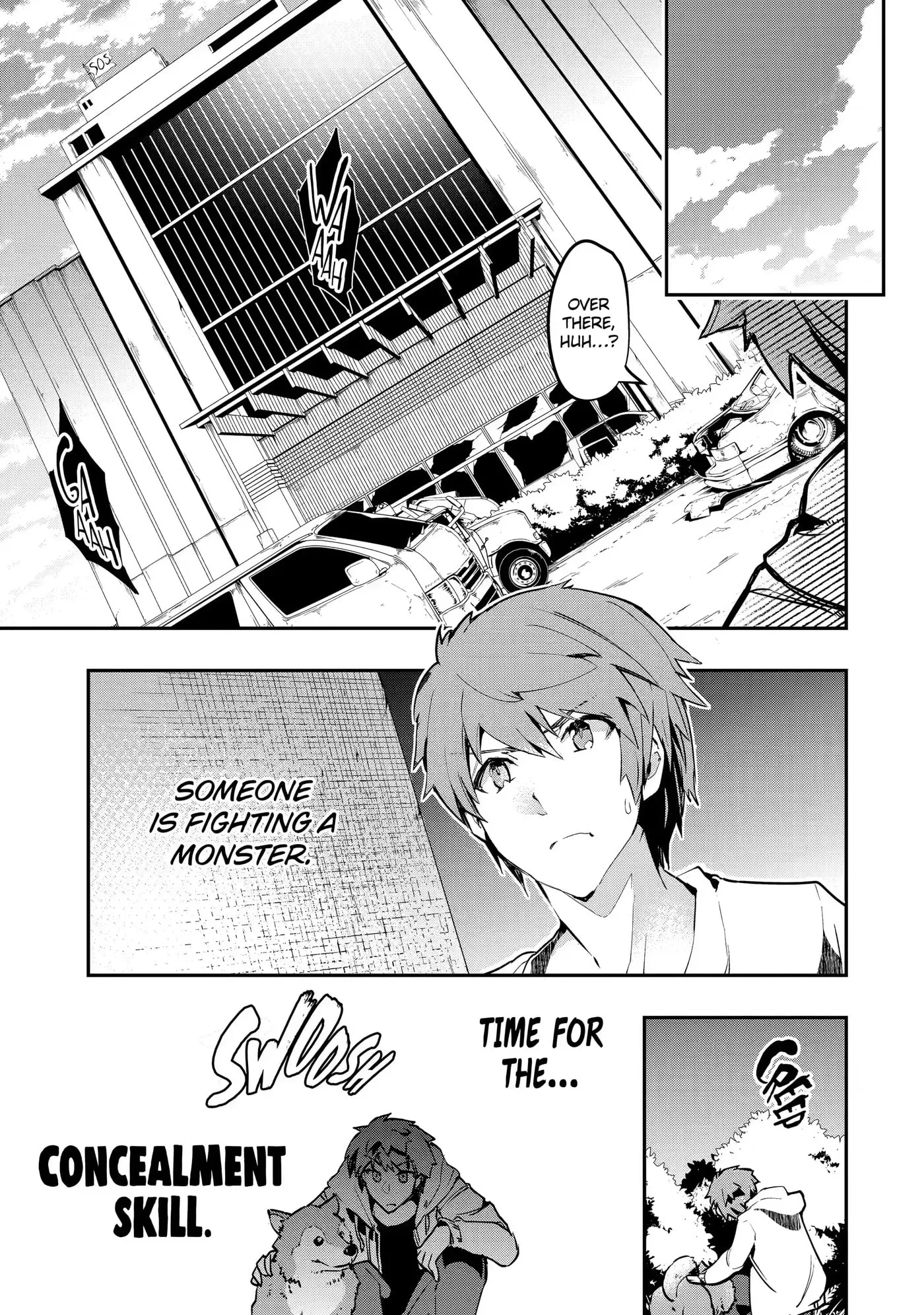 Monster ga Afureru Sekai ni Natta node, Suki ni Ikitai to Omoimasu Chapter 2.4 page 4