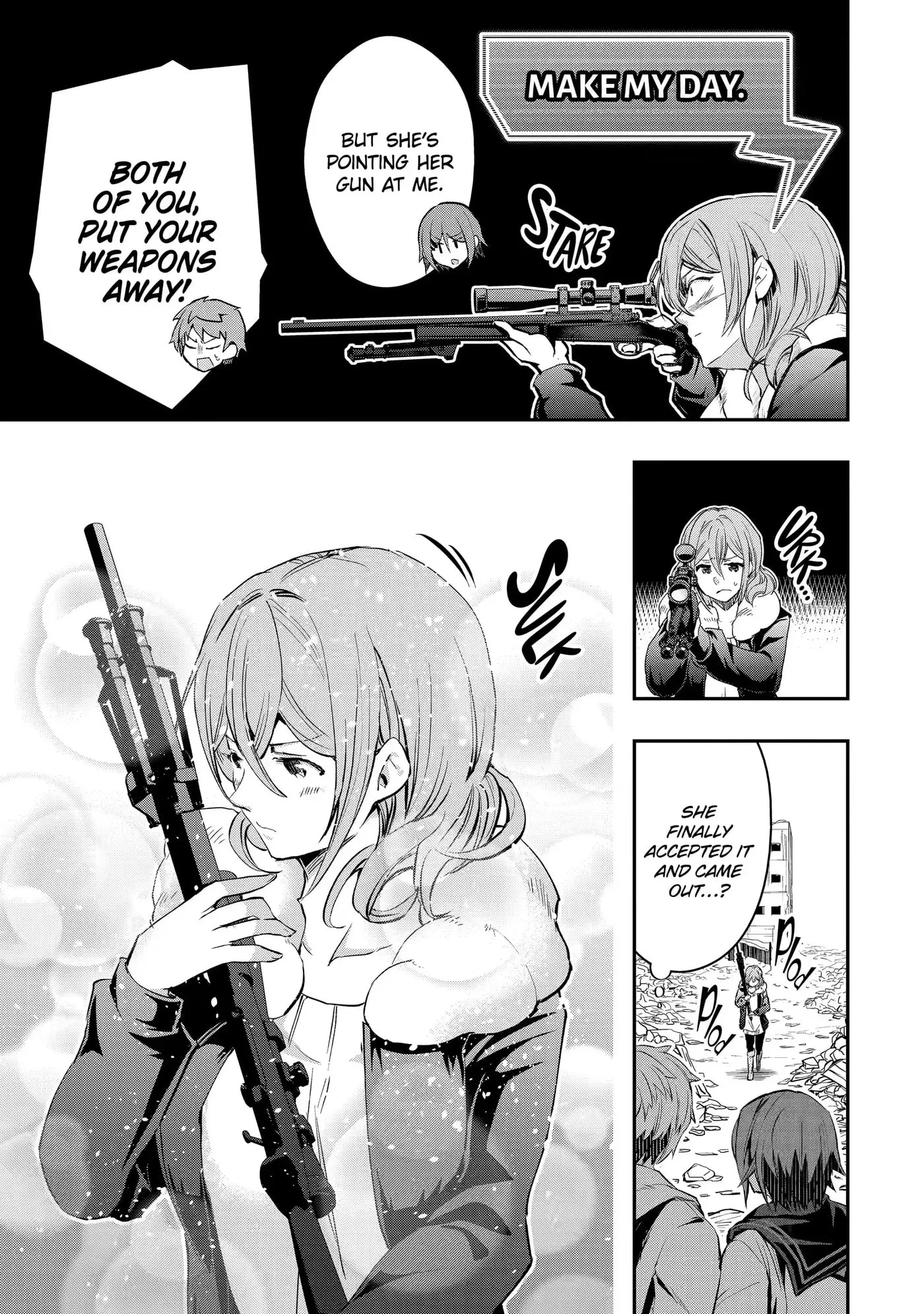 Monster ga Afureru Sekai ni Natta node, Suki ni Ikitai to Omoimasu Chapter 20.2 page 6
