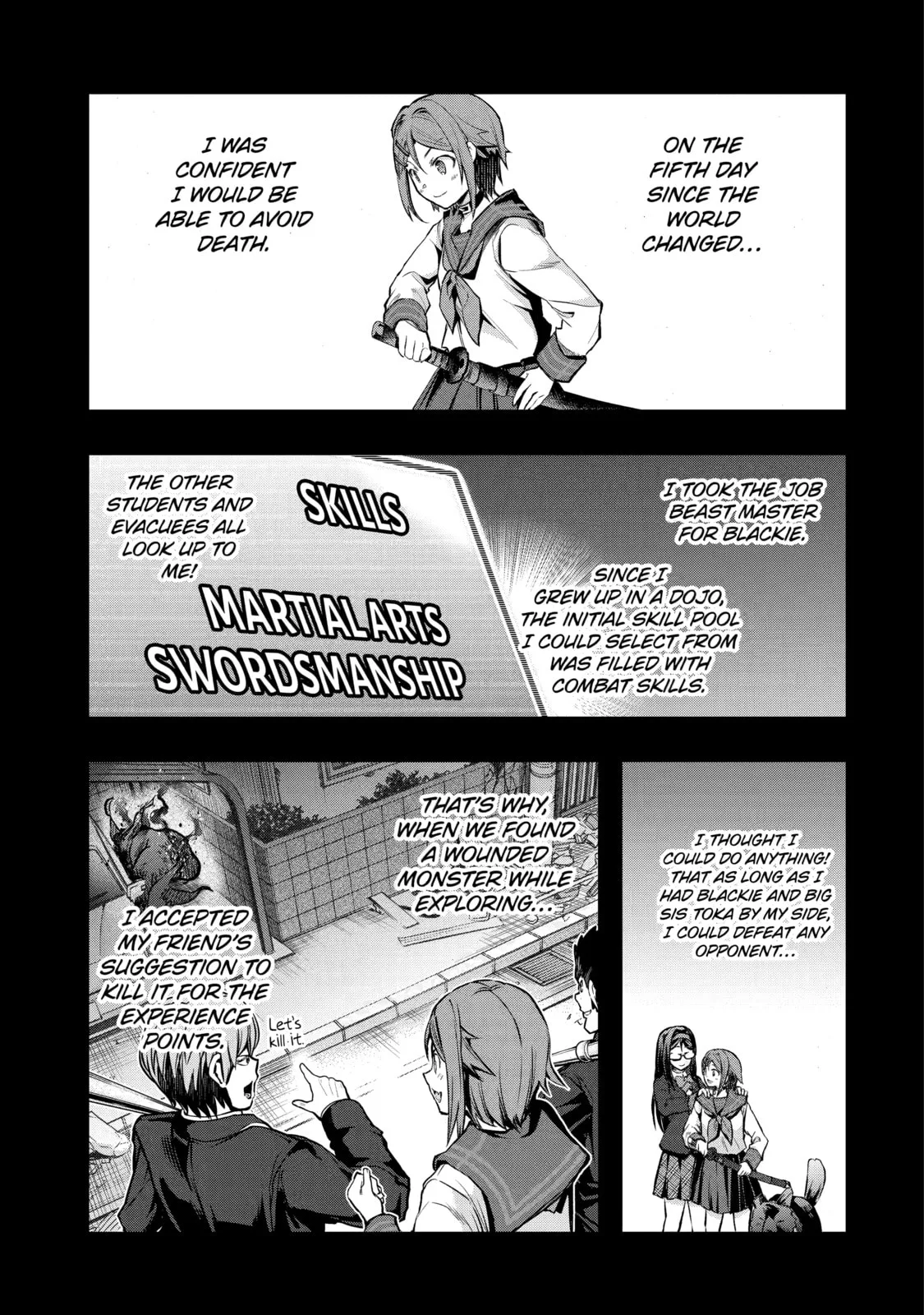 Monster ga Afureru Sekai ni Natta node, Suki ni Ikitai to Omoimasu Chapter 20 page 1