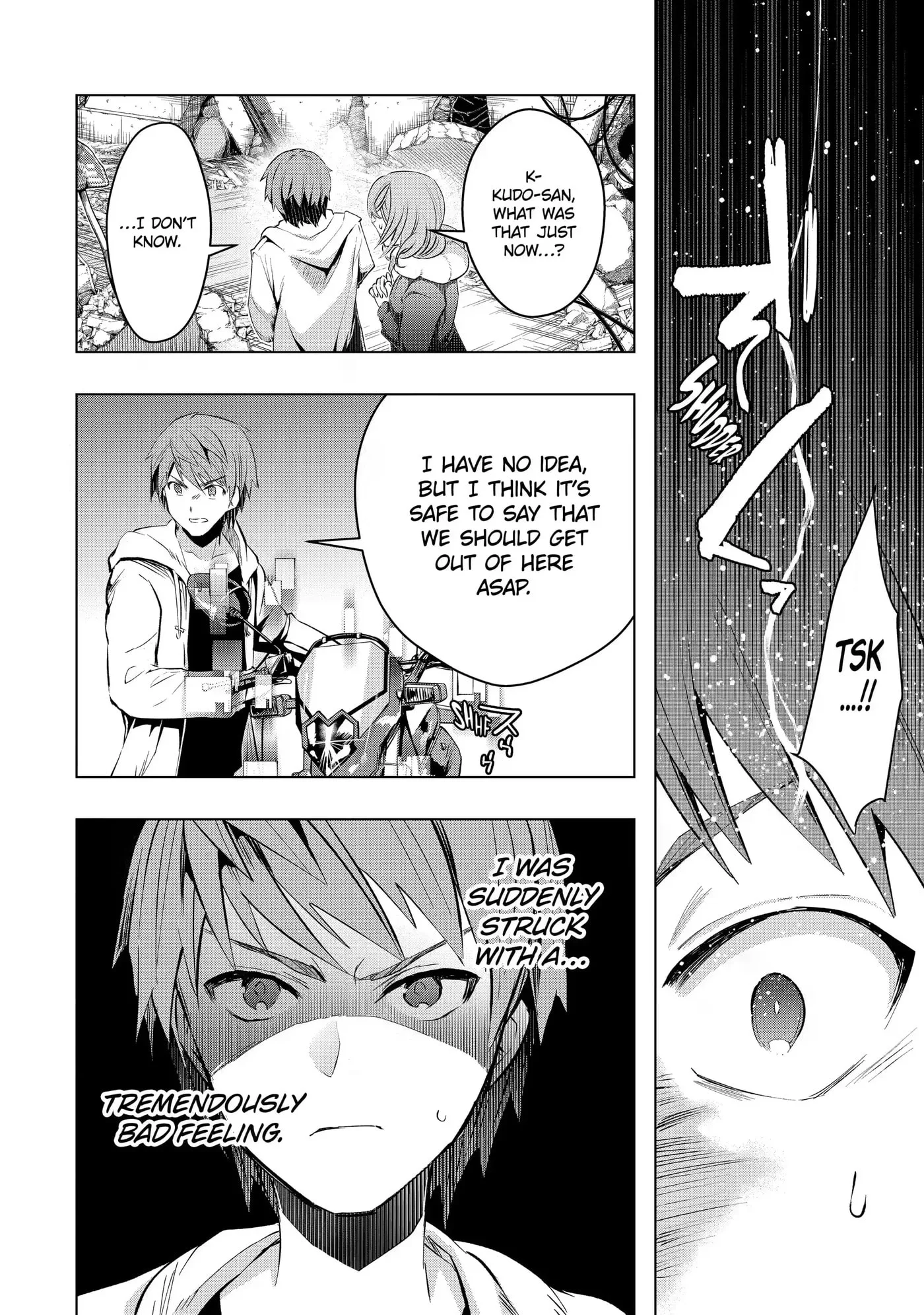 Monster ga Afureru Sekai ni Natta node, Suki ni Ikitai to Omoimasu Chapter 21.1 page 4