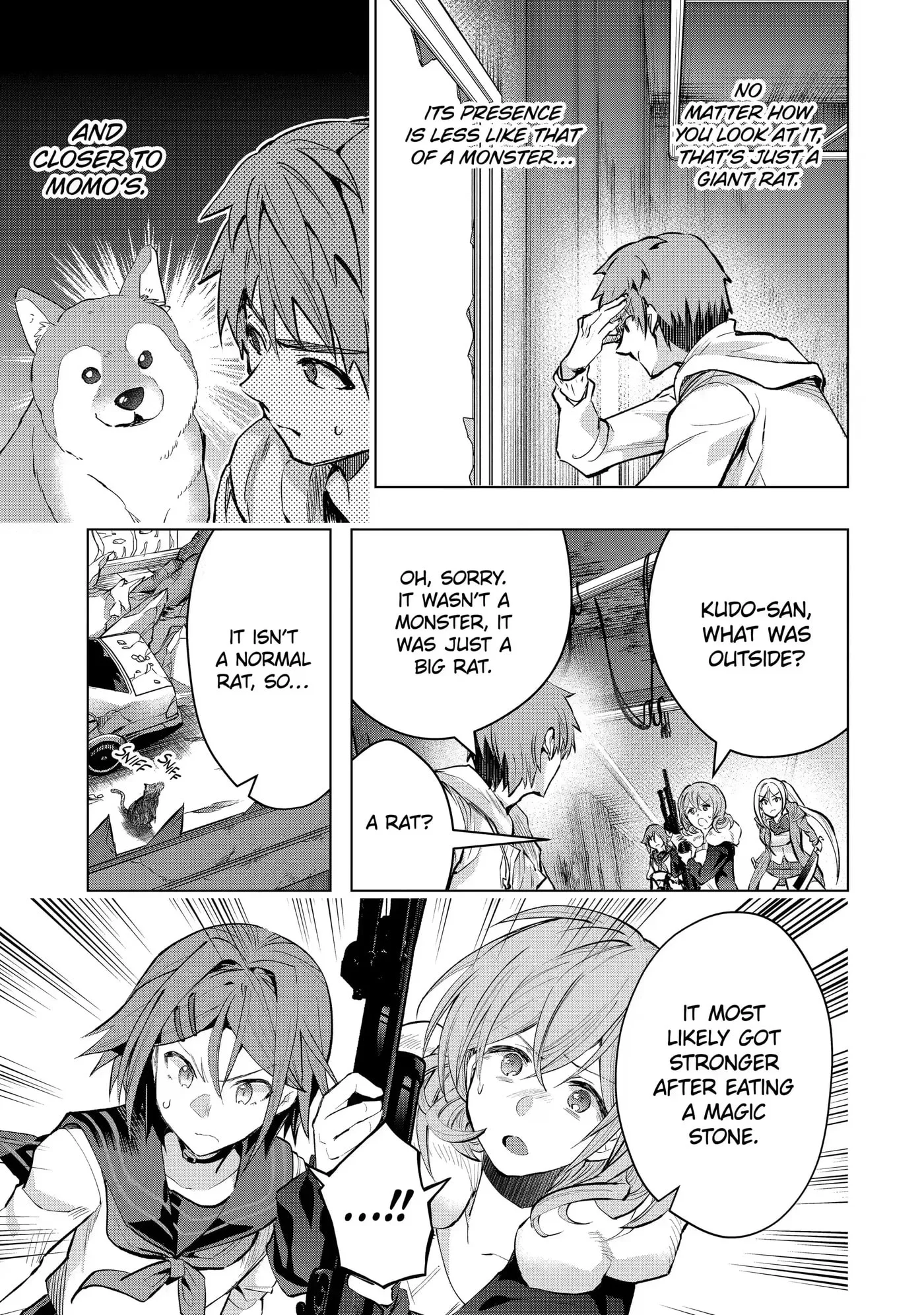 Monster ga Afureru Sekai ni Natta node, Suki ni Ikitai to Omoimasu Chapter 27.1 page 3