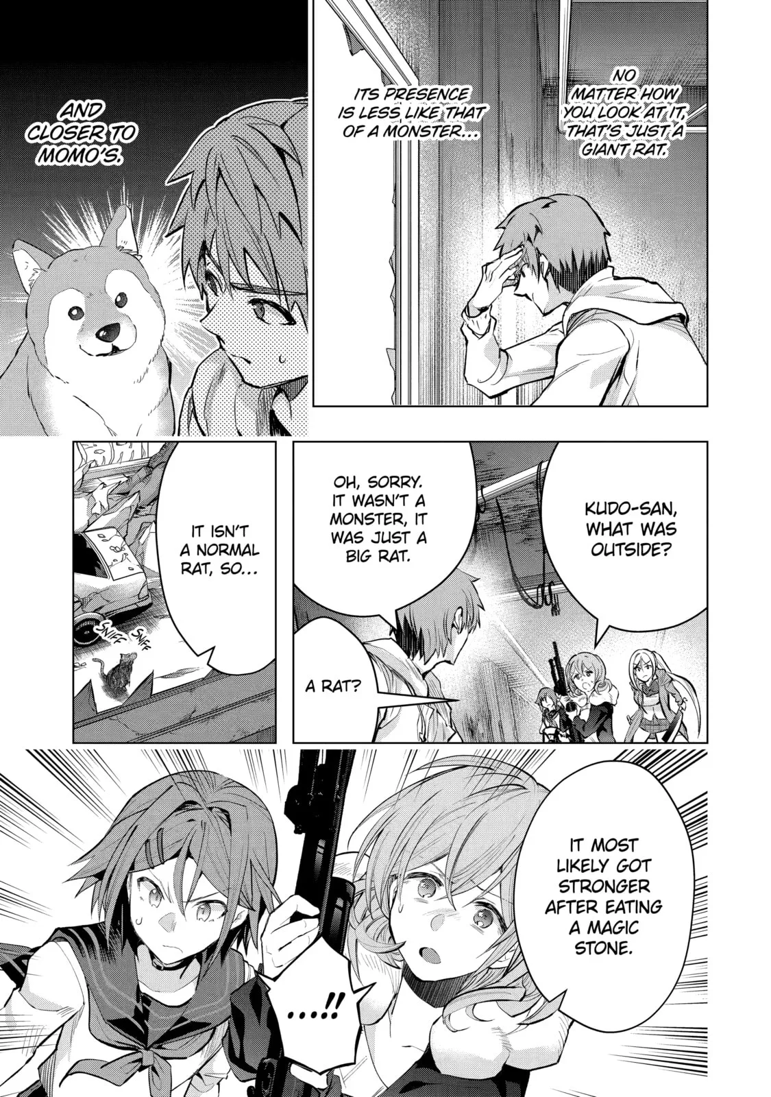 Monster ga Afureru Sekai ni Natta node, Suki ni Ikitai to Omoimasu Chapter 27 page 3