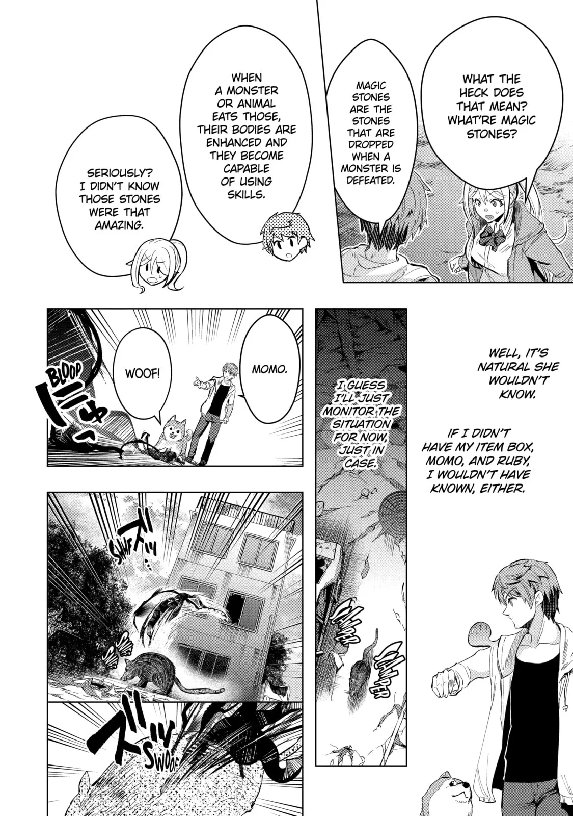 Monster ga Afureru Sekai ni Natta node, Suki ni Ikitai to Omoimasu Chapter 27 page 4