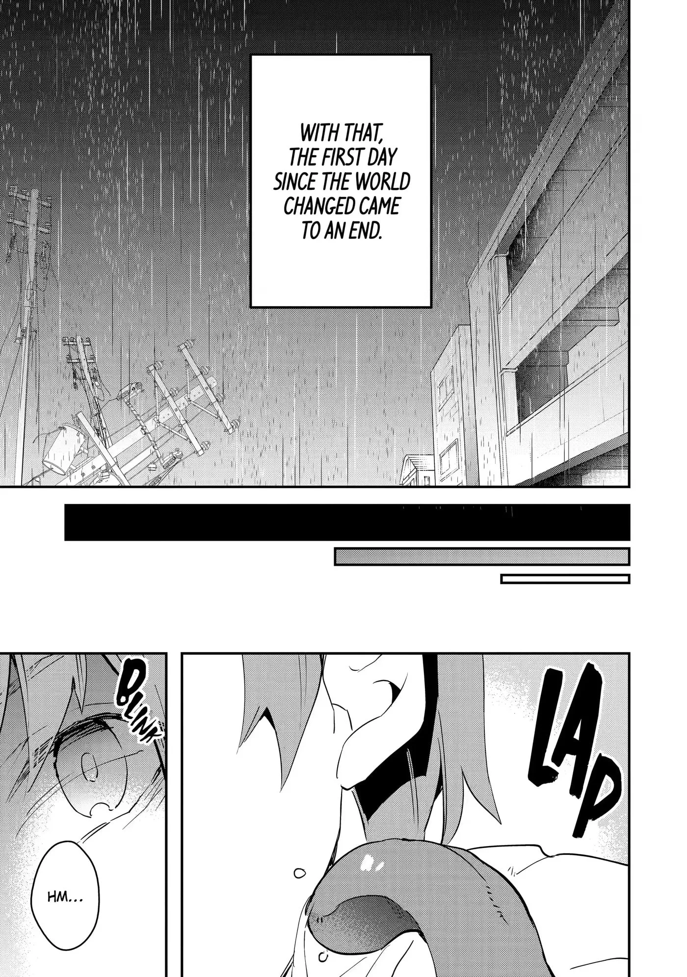 Monster ga Afureru Sekai ni Natta node, Suki ni Ikitai to Omoimasu Chapter 3.1 page 13