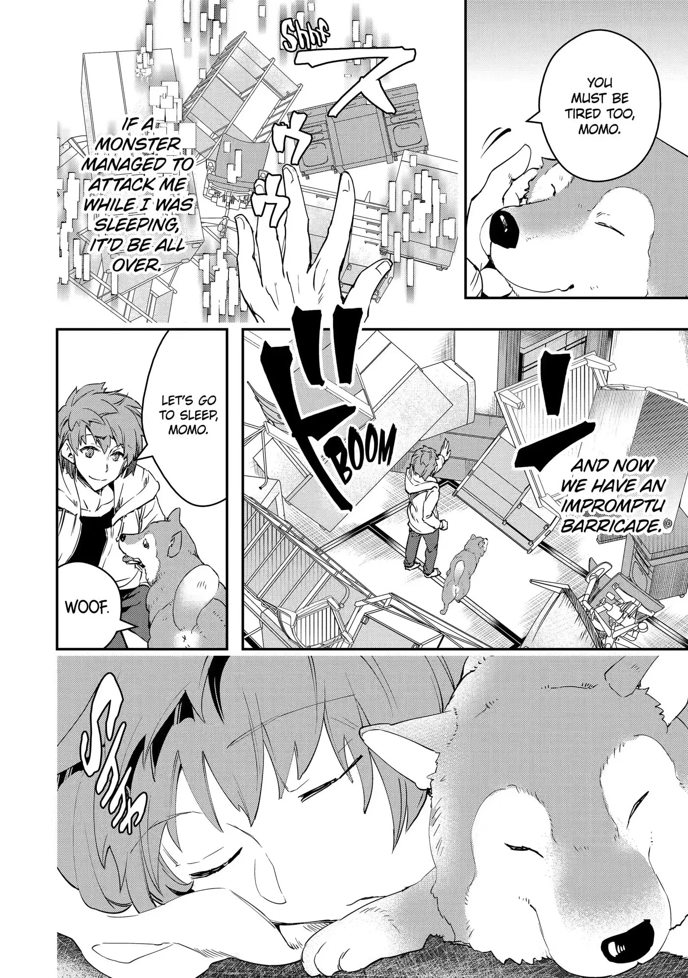 Monster ga Afureru Sekai ni Natta node, Suki ni Ikitai to Omoimasu Chapter 3.1 page 12