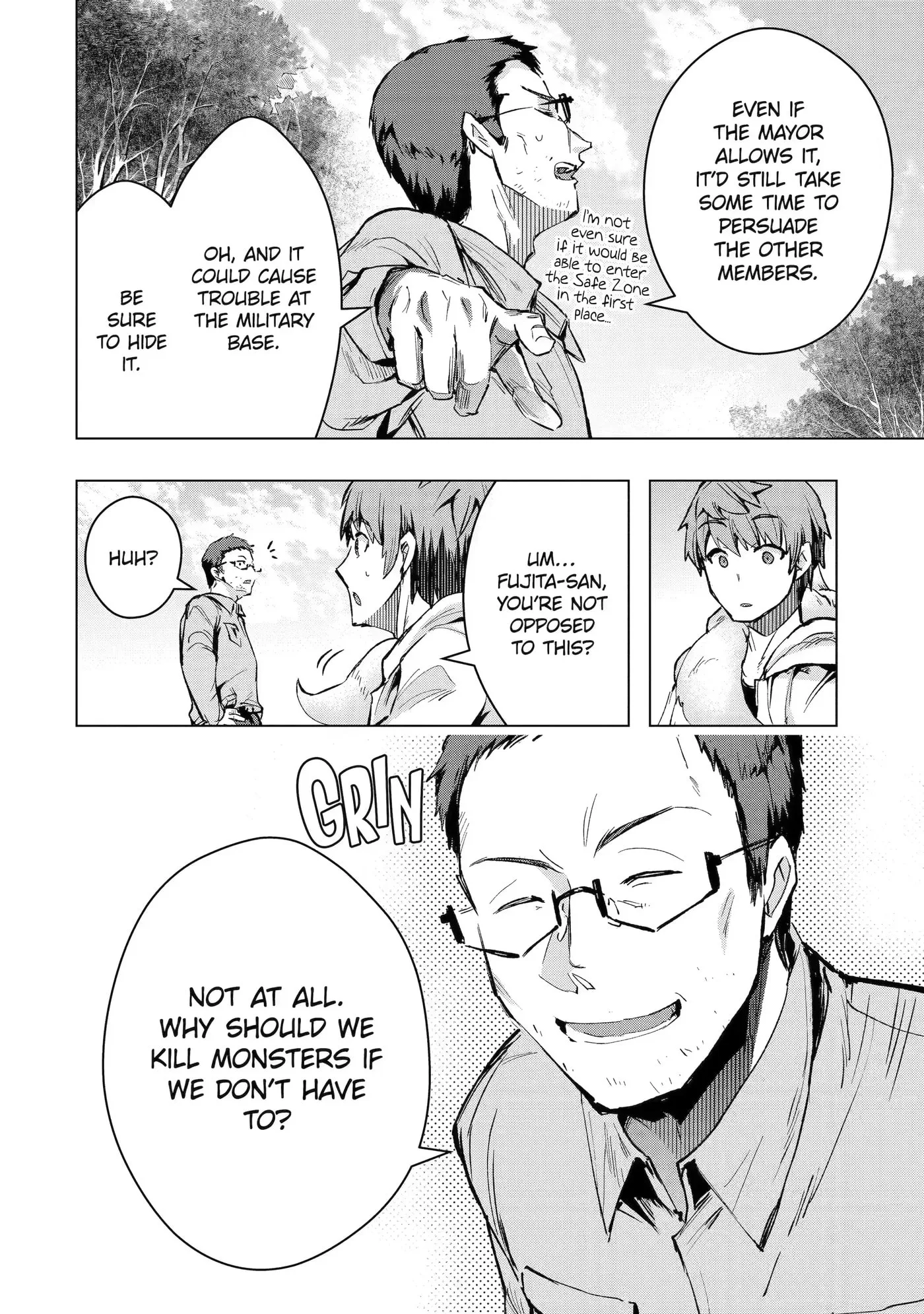 Monster ga Afureru Sekai ni Natta node, Suki ni Ikitai to Omoimasu Chapter 31.2 page 2