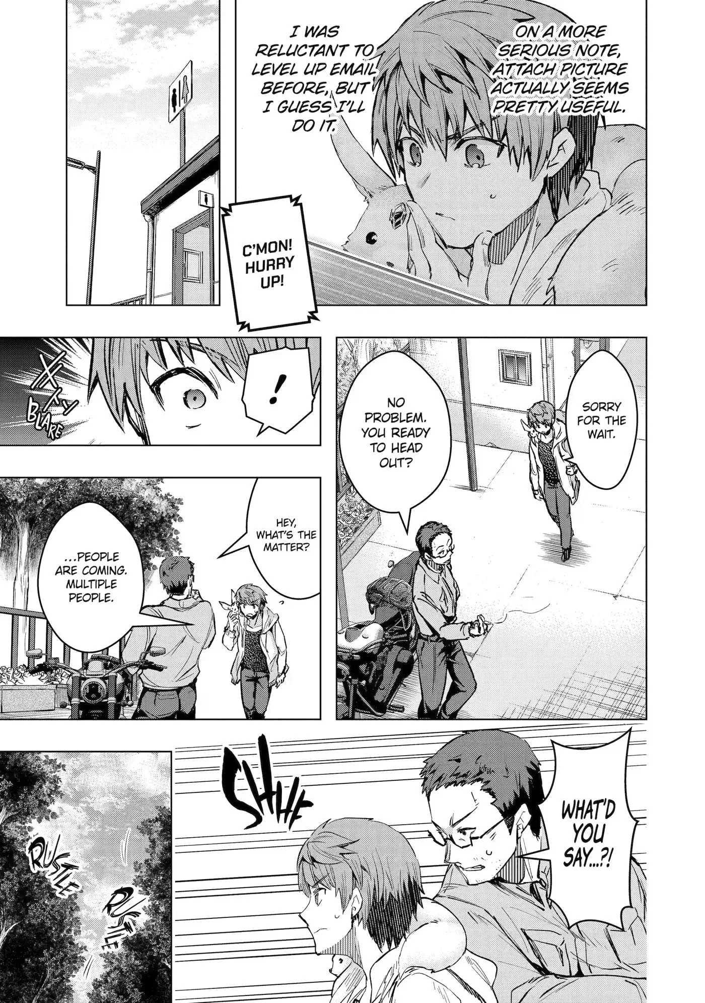 Monster ga Afureru Sekai ni Natta node, Suki ni Ikitai to Omoimasu Chapter 31.2 page 9