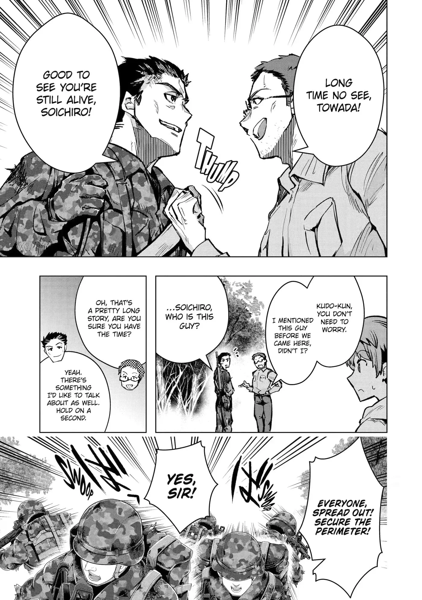 Monster ga Afureru Sekai ni Natta node, Suki ni Ikitai to Omoimasu Chapter 31.3 page 1