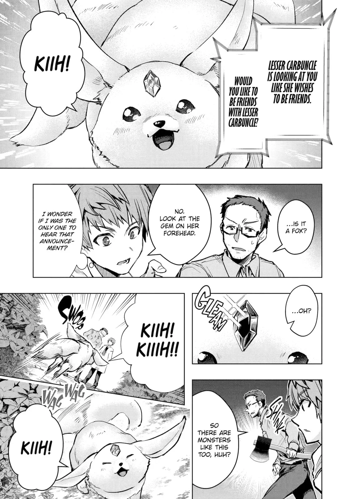 Monster ga Afureru Sekai ni Natta node, Suki ni Ikitai to Omoimasu Chapter 31 page 1