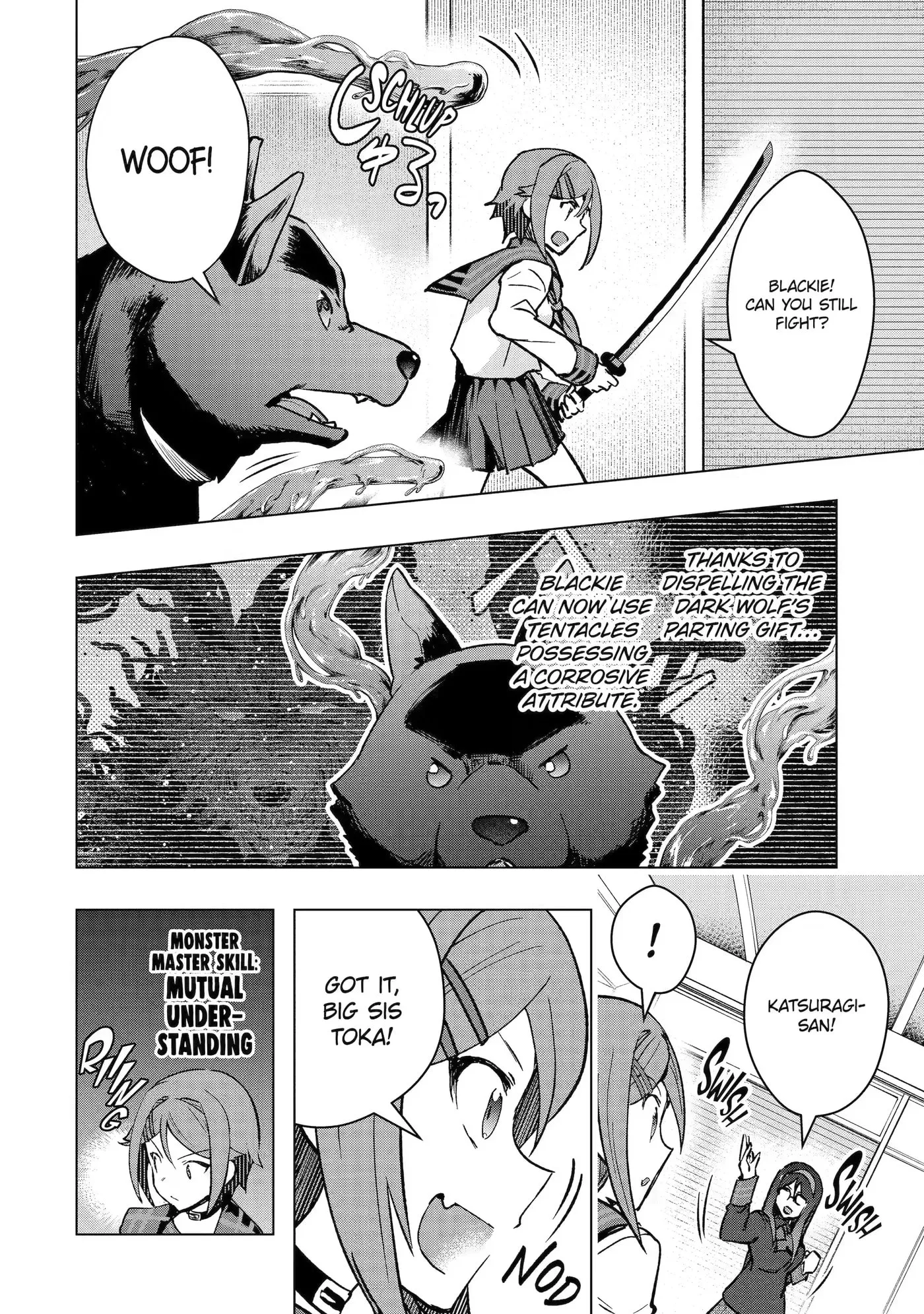 Monster ga Afureru Sekai ni Natta node, Suki ni Ikitai to Omoimasu Chapter 38.3 page 9