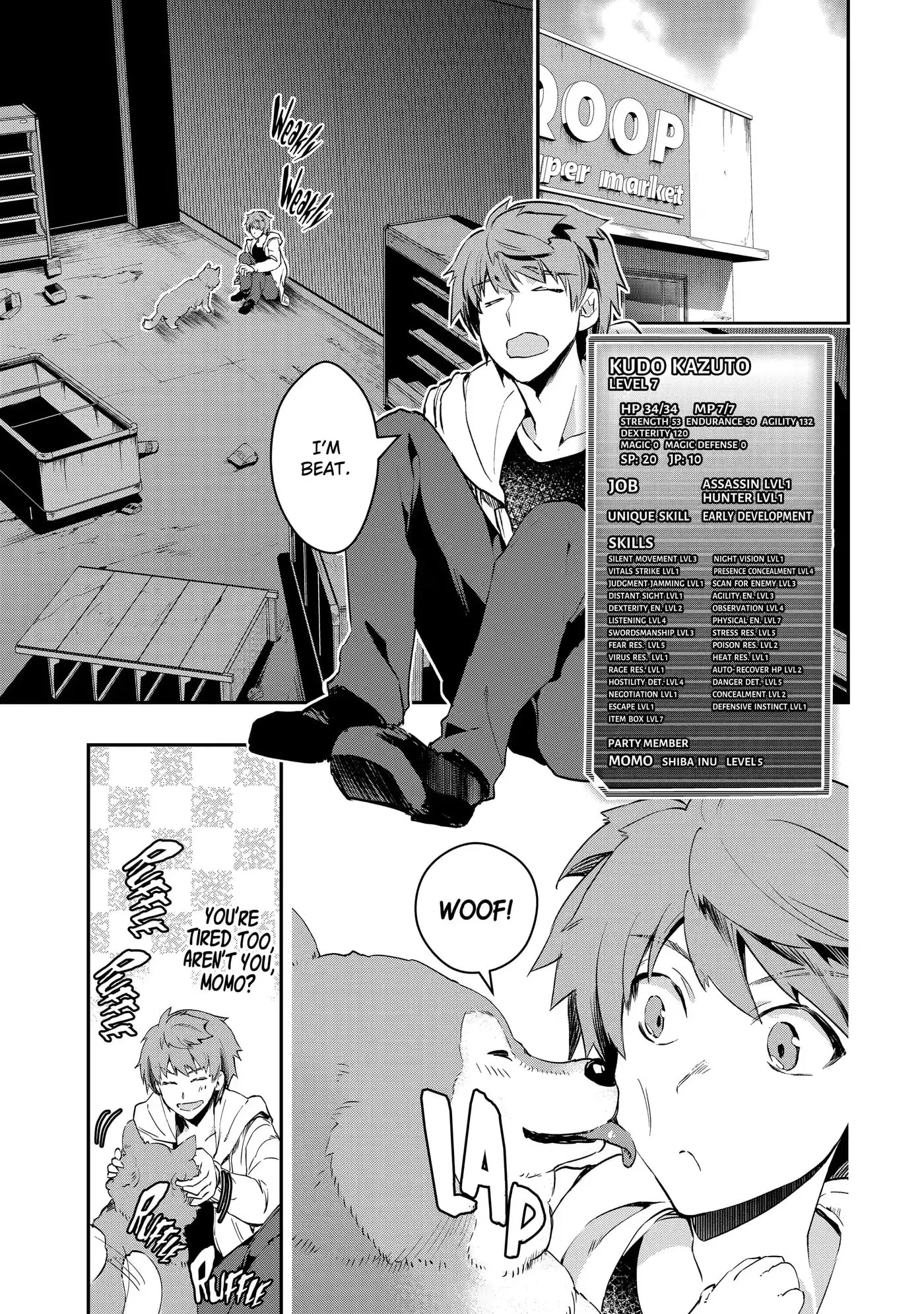 Monster ga Afureru Sekai ni Natta node, Suki ni Ikitai to Omoimasu Chapter 4.1 page 1