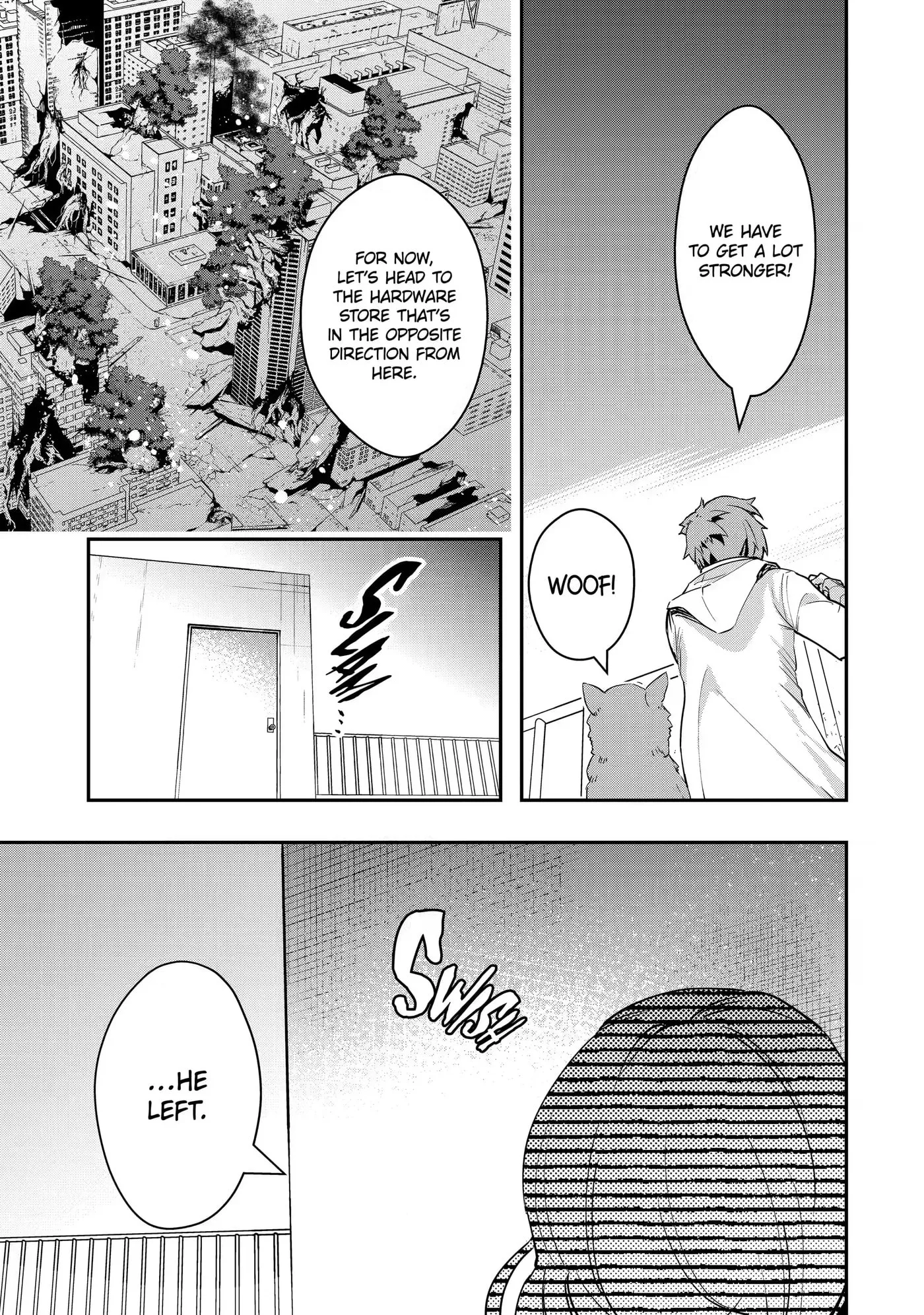 Monster ga Afureru Sekai ni Natta node, Suki ni Ikitai to Omoimasu Chapter 4.4 page 7