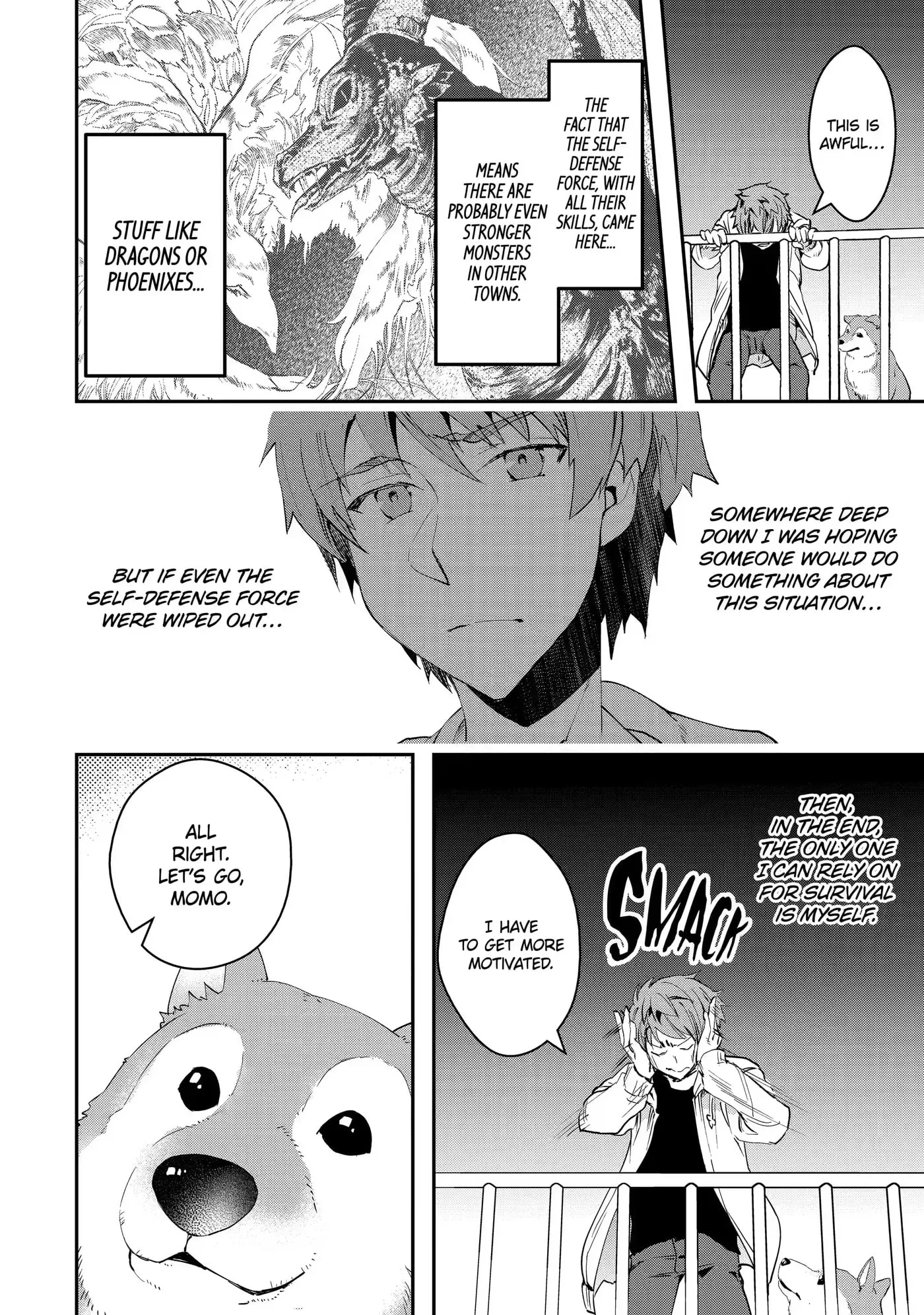 Monster ga Afureru Sekai ni Natta node, Suki ni Ikitai to Omoimasu Chapter 4.4 page 6