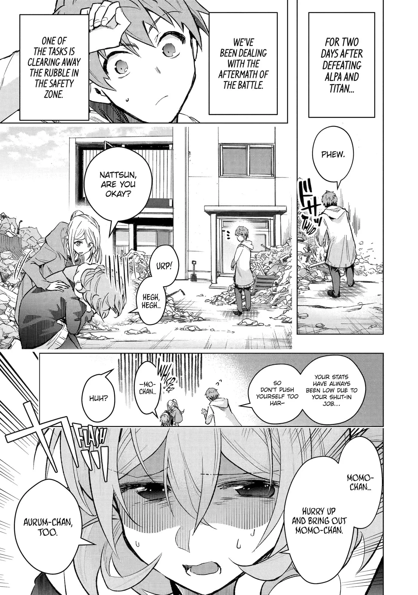 Monster ga Afureru Sekai ni Natta node, Suki ni Ikitai to Omoimasu Chapter 41.1 page 9