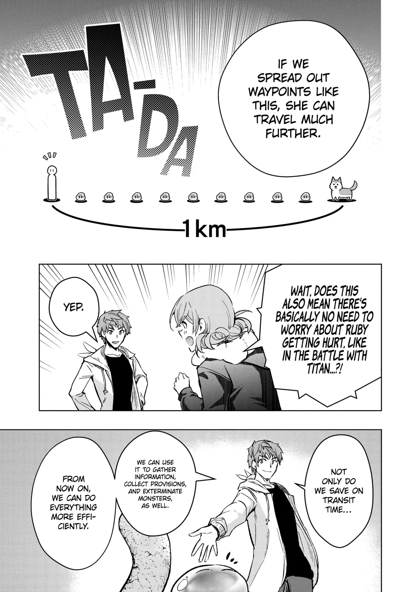 Monster ga Afureru Sekai ni Natta node, Suki ni Ikitai to Omoimasu Chapter 43.1 page 9