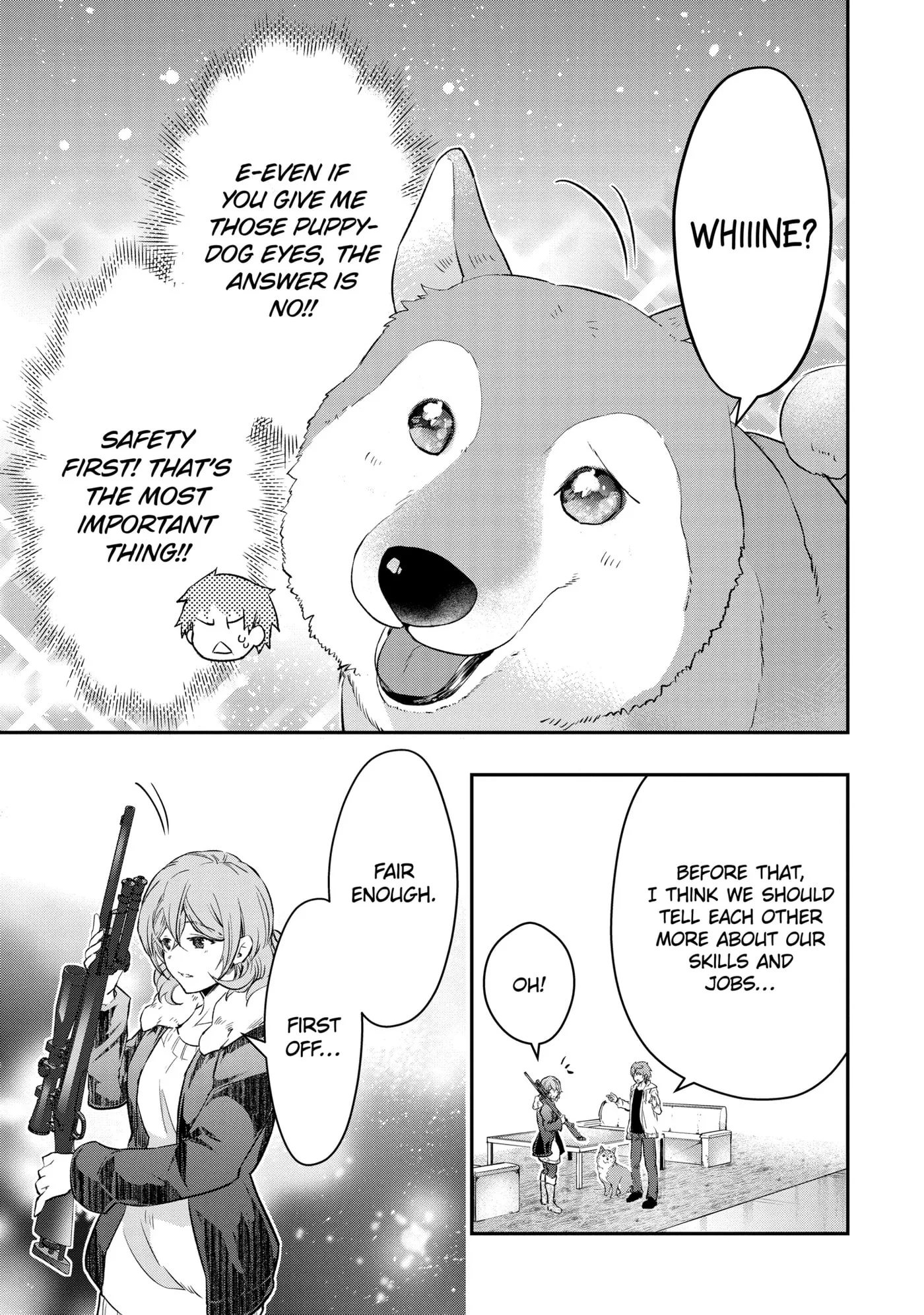 Monster ga Afureru Sekai ni Natta node, Suki ni Ikitai to Omoimasu Chapter 46.2 page 5