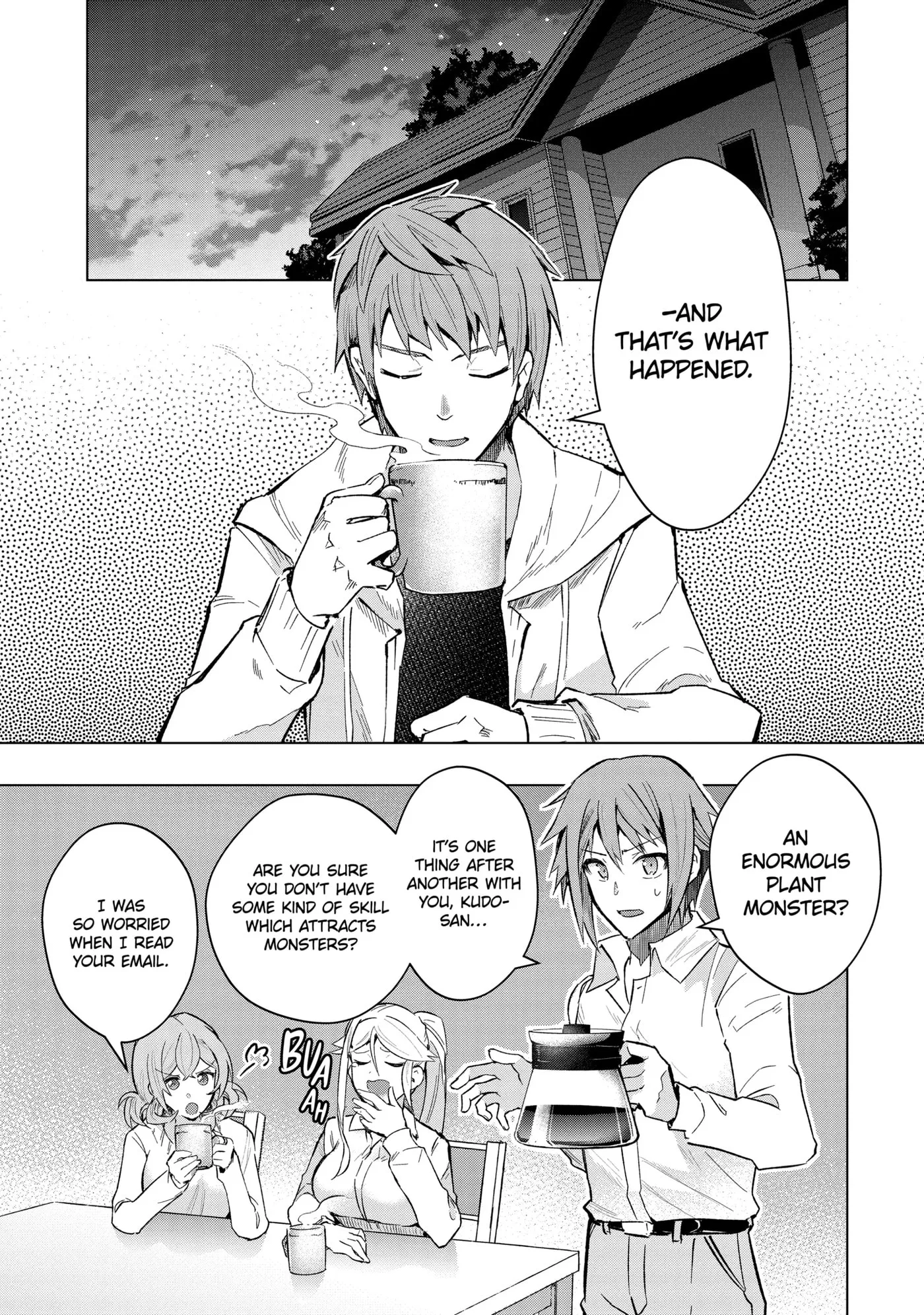Monster ga Afureru Sekai ni Natta node, Suki ni Ikitai to Omoimasu Chapter 48.1 page 1