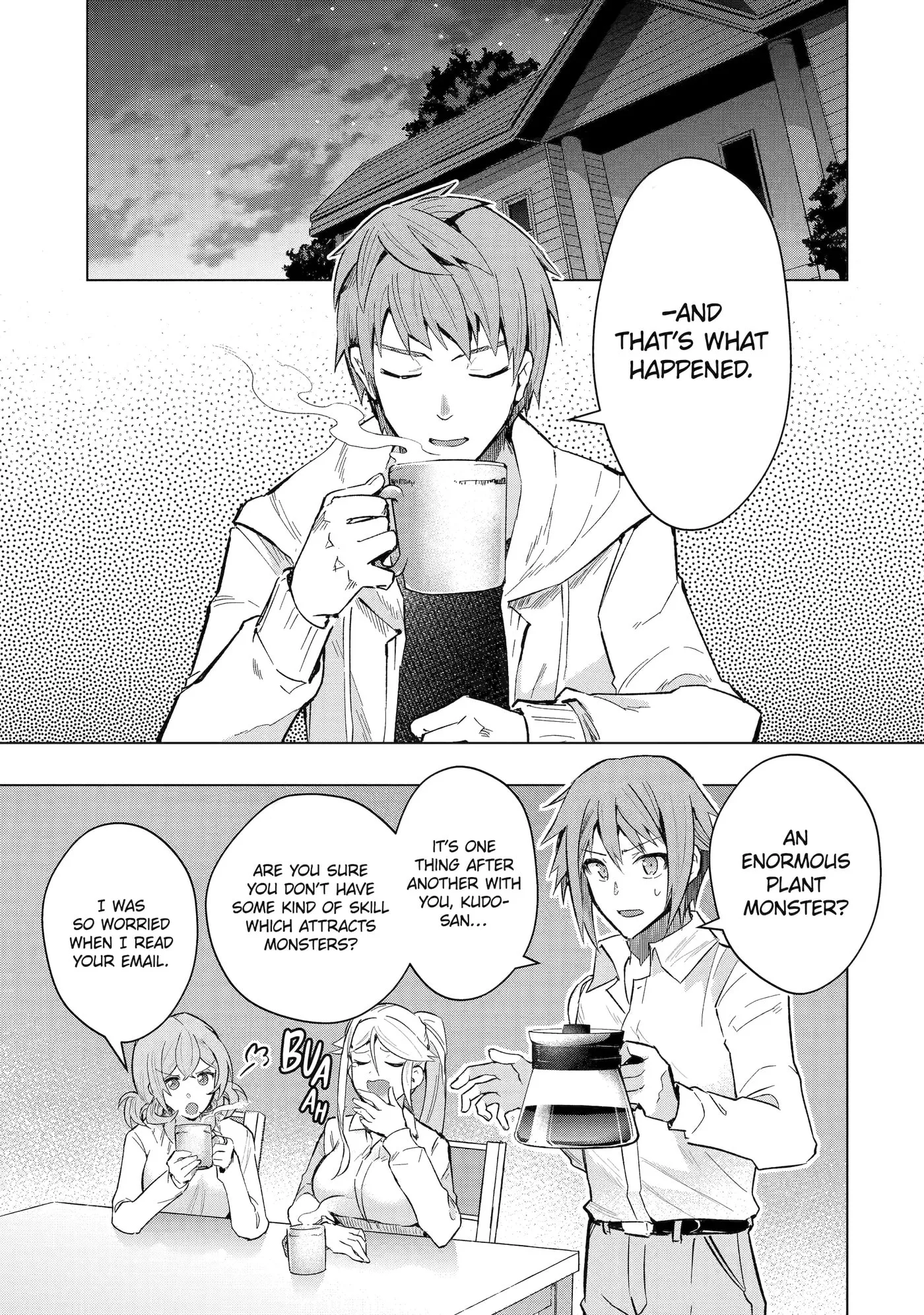 Monster ga Afureru Sekai ni Natta node, Suki ni Ikitai to Omoimasu Chapter 48 page 1