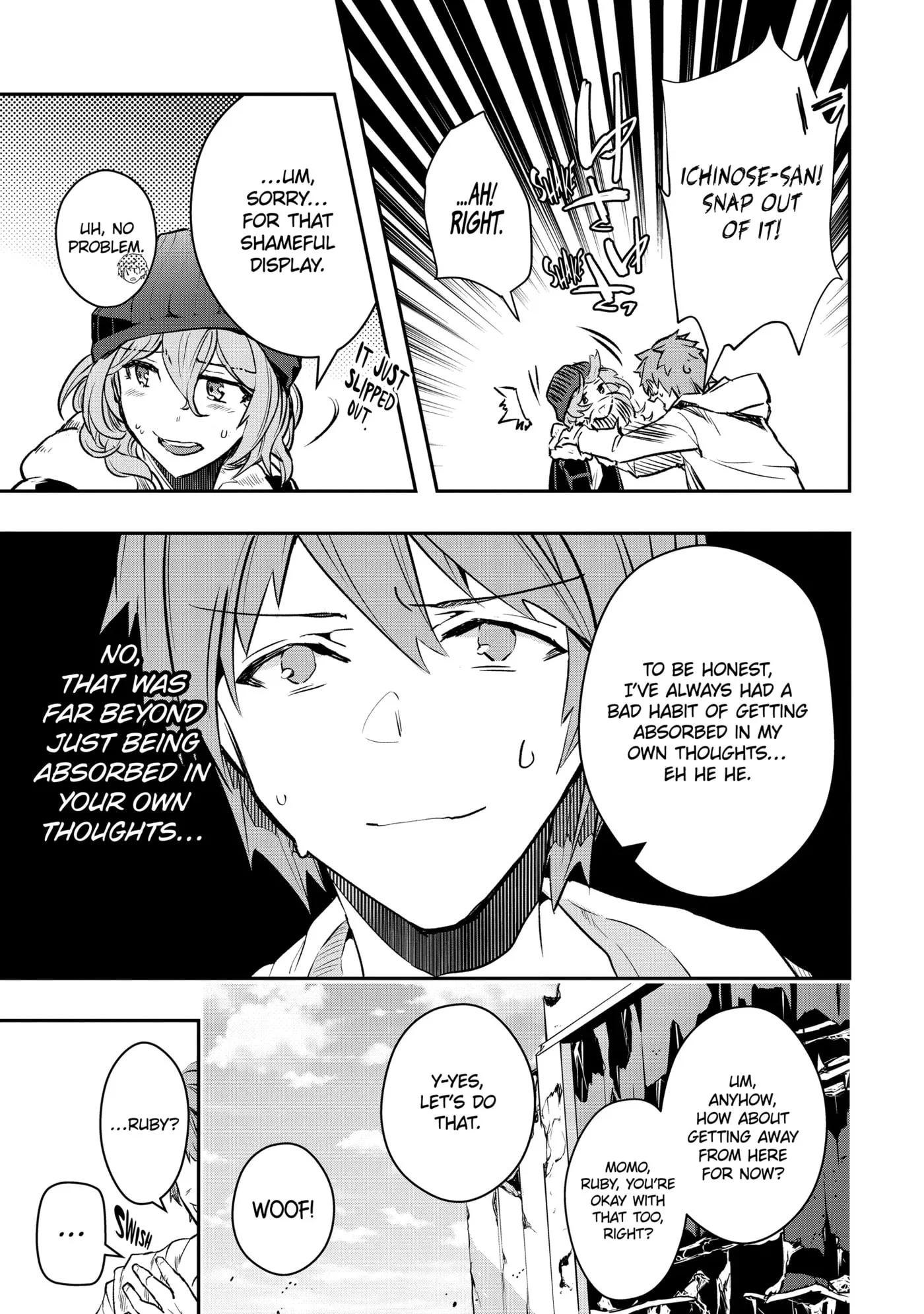 Monster ga Afureru Sekai ni Natta node, Suki ni Ikitai to Omoimasu Chapter 49.3 page 14