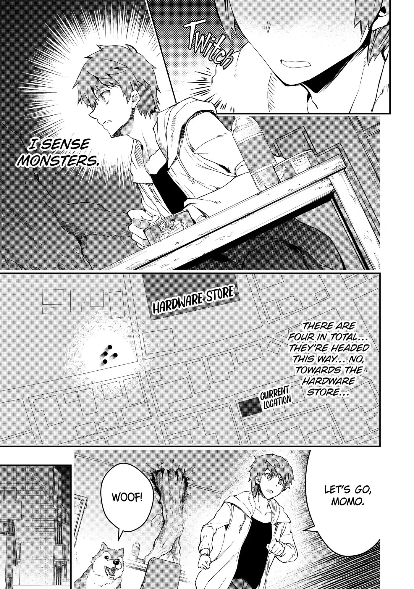 Monster ga Afureru Sekai ni Natta node, Suki ni Ikitai to Omoimasu Chapter 5.3 page 2