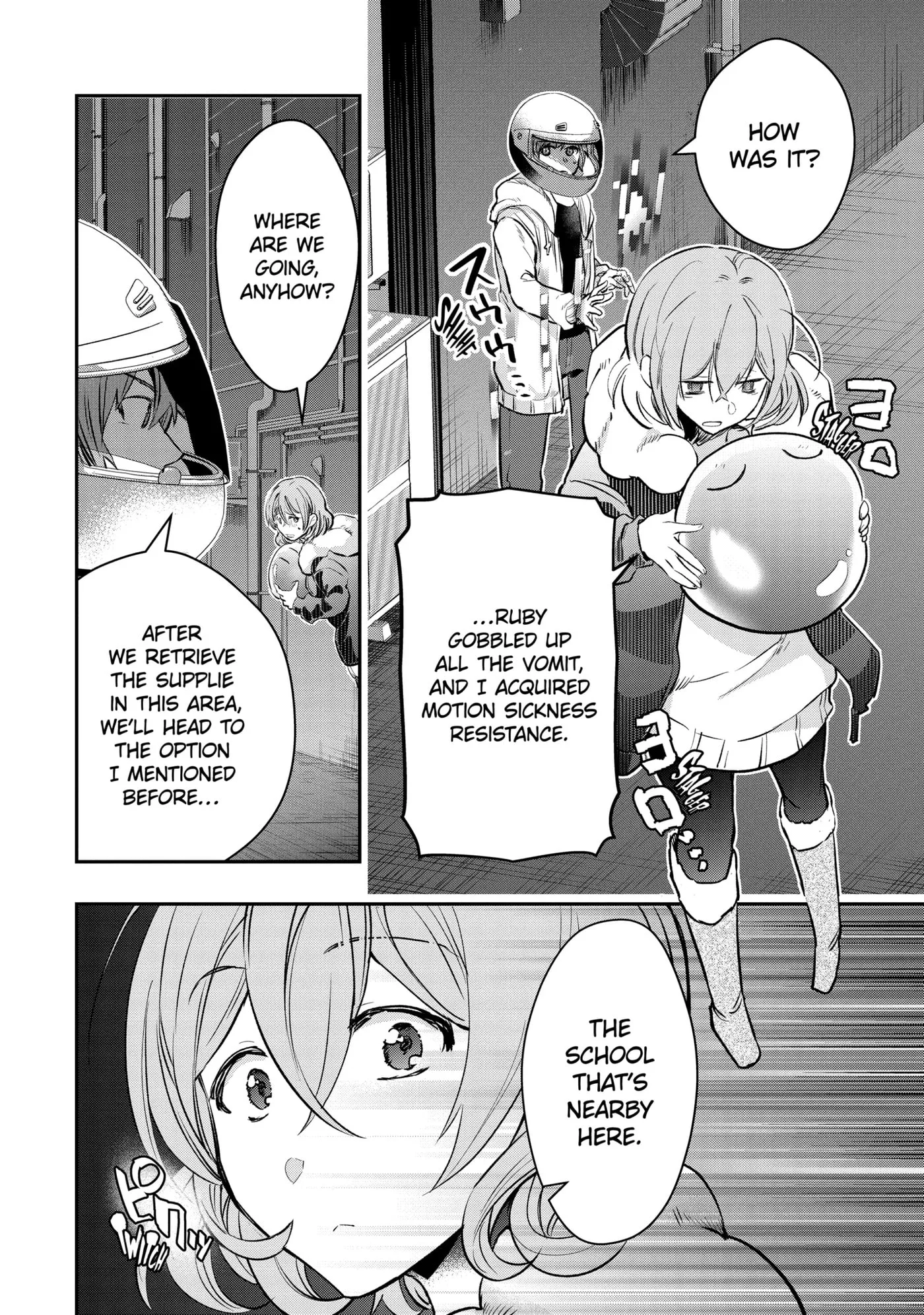 Monster ga Afureru Sekai ni Natta node, Suki ni Ikitai to Omoimasu Chapter 53.4 page 4